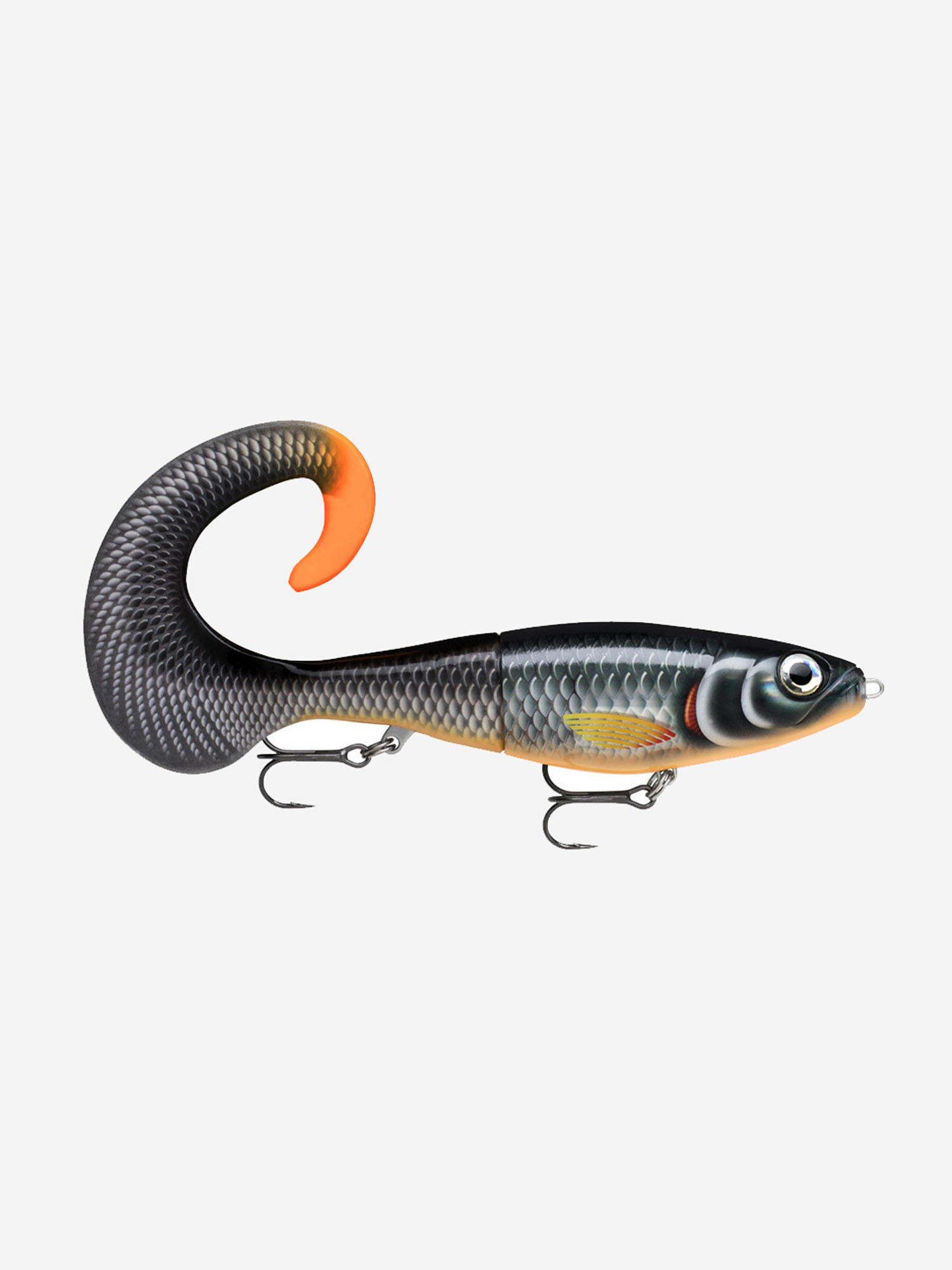 

Воблер для рыбалки RAPALA X-Rap Otus 25, 25см, 90гр, цвет HLW, медленно тонущий, Серый