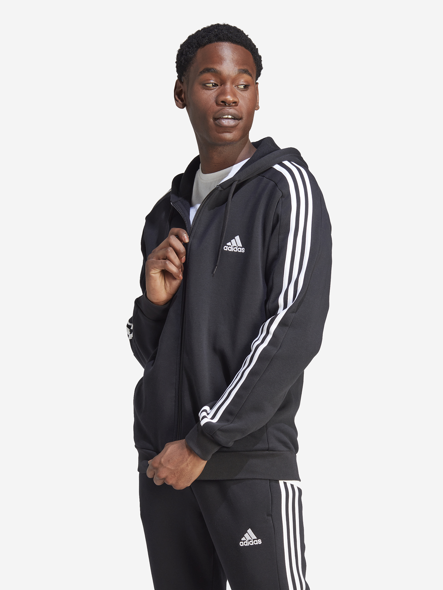 

Джемпер флисовый adidas, Черный