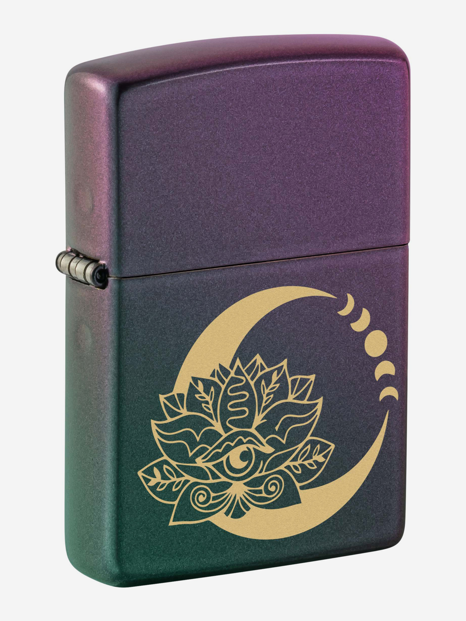 

Зажигалка бензиновая ZIPPO 48587 Lotus Moon, Фиолетовый