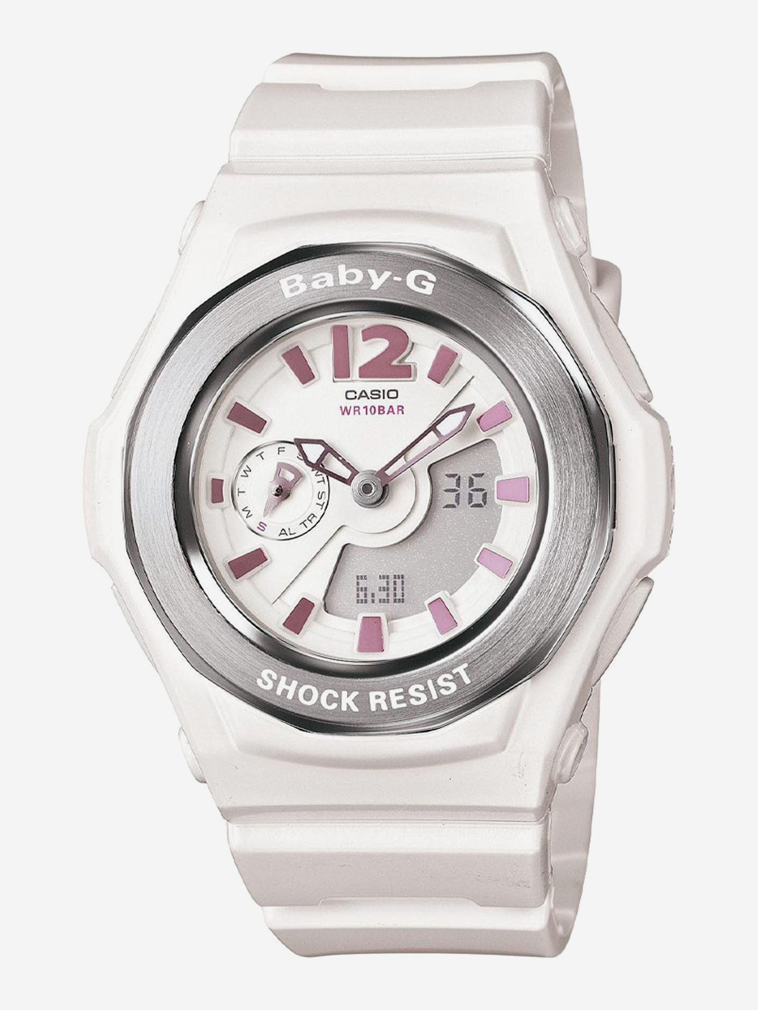 

Наручные часы Casio Baby-G BGA-142-7B, Белый