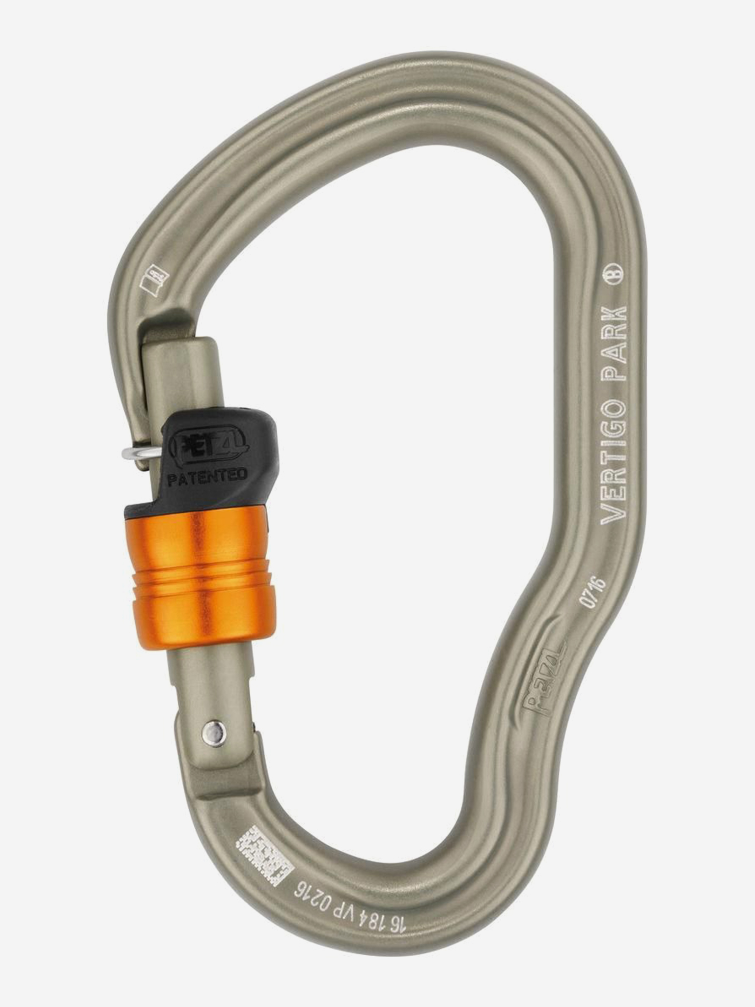 

Карабин альпинистский Petzl VERTIGO WIRE-LOCK PARK, Бежевый
