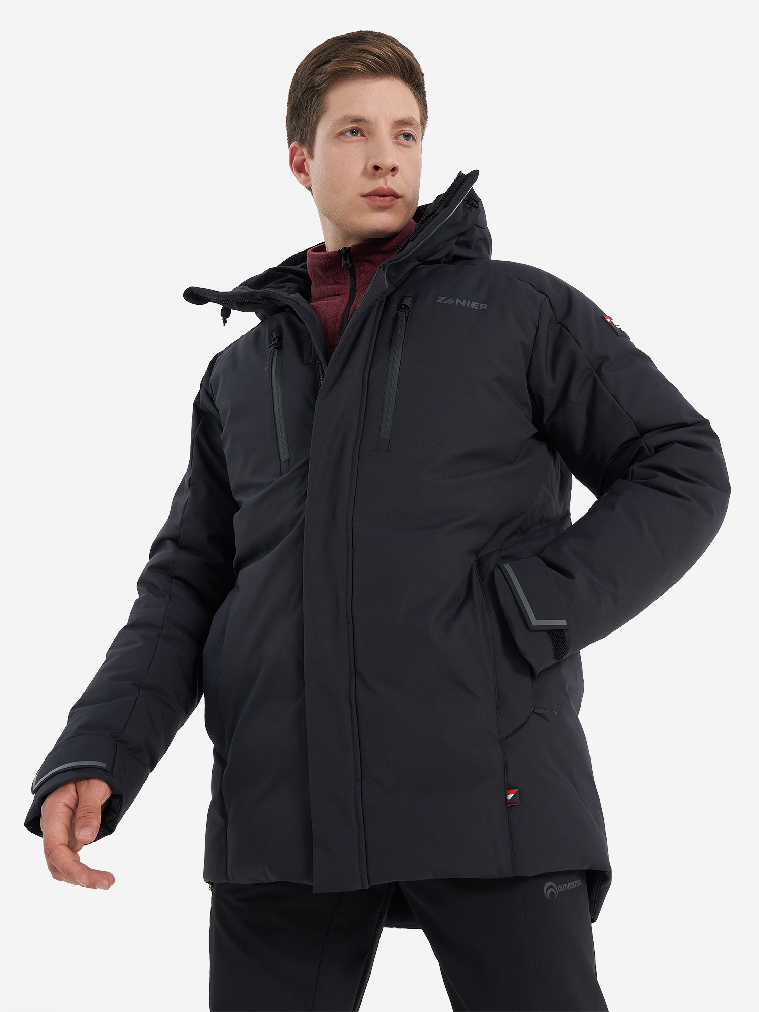 Пуховик мужской Zanier Черный 15999₽