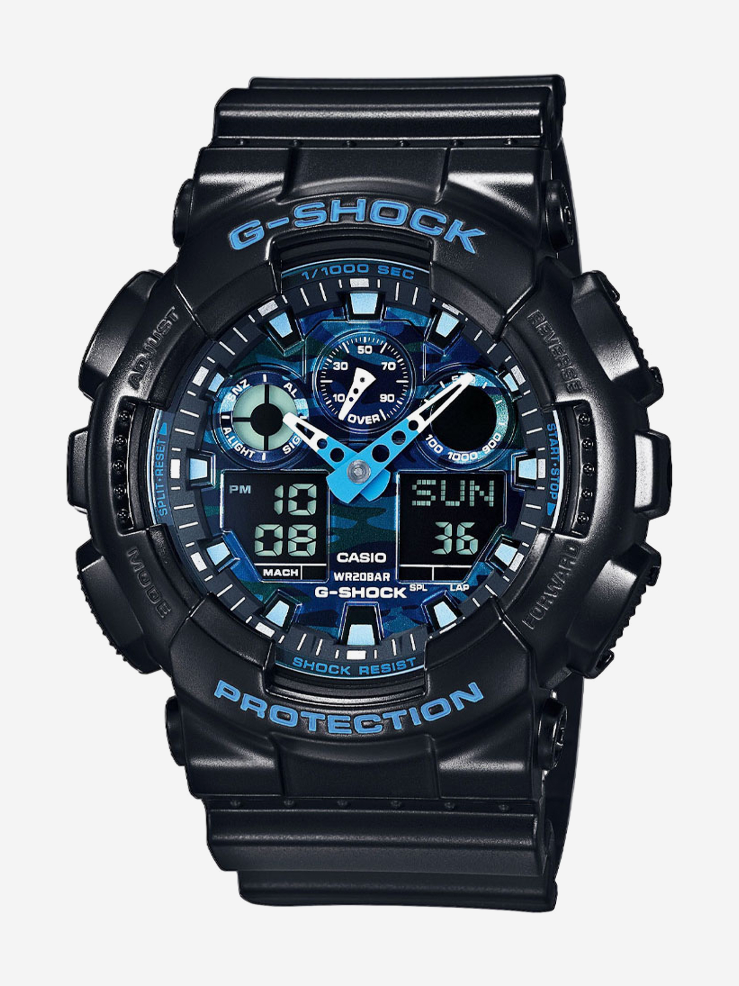 

Наручные часы Casio G-SHOCK GA-100CB-1A, Черный