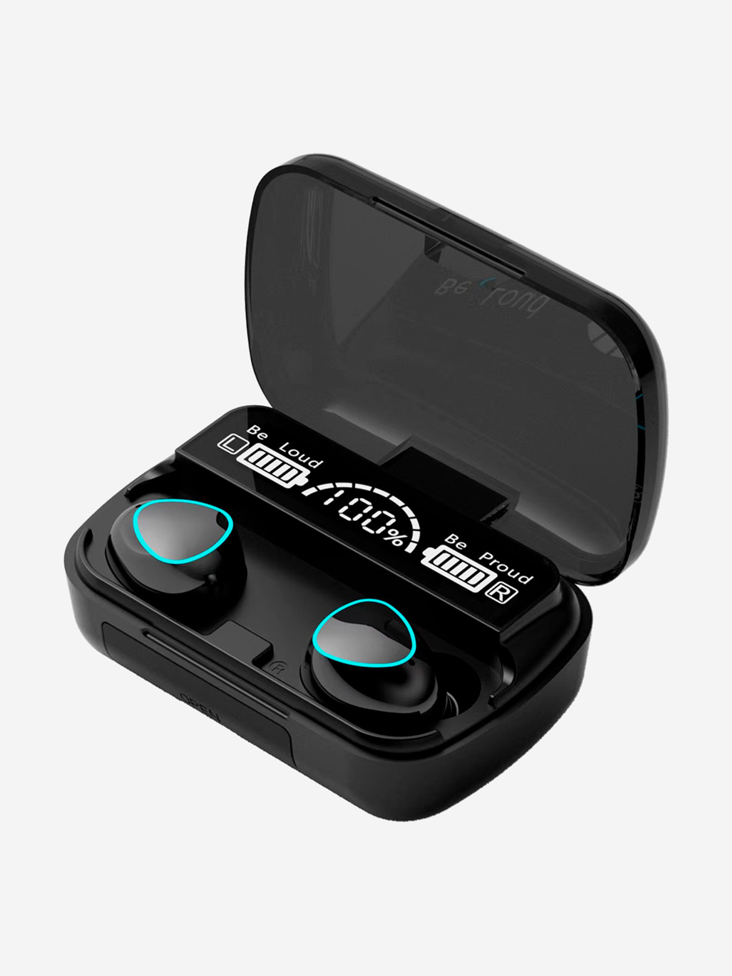 

Беспроводные наушники BandRate Smart BRSTWSM10BB, Черный