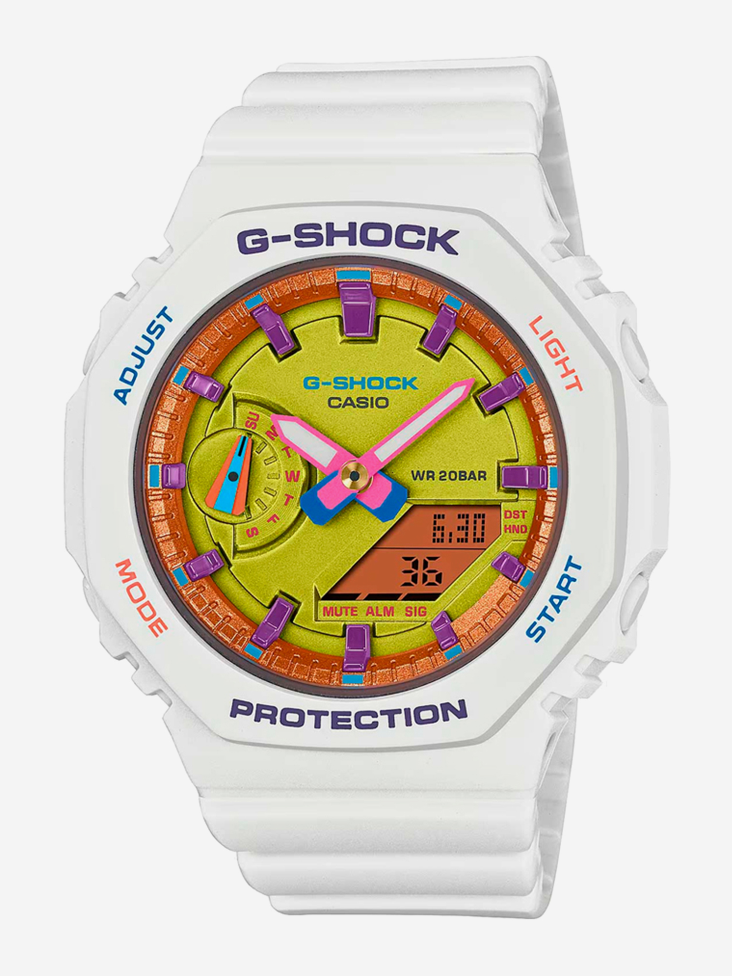 

Спортивные часы CASIO GMA-S2100BS-7A, Белый