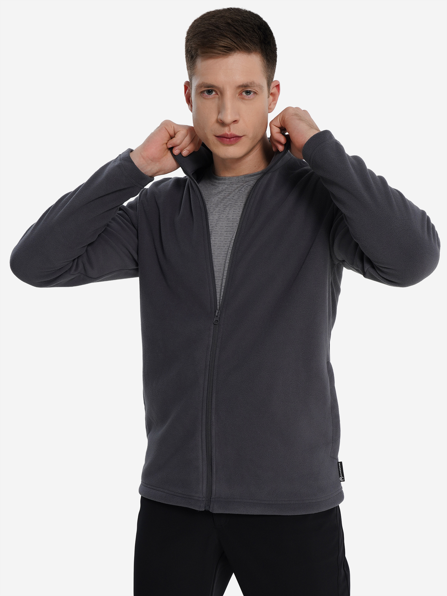 Джемпер флисовый мужской Outventure, серый, арт. 127757out-92