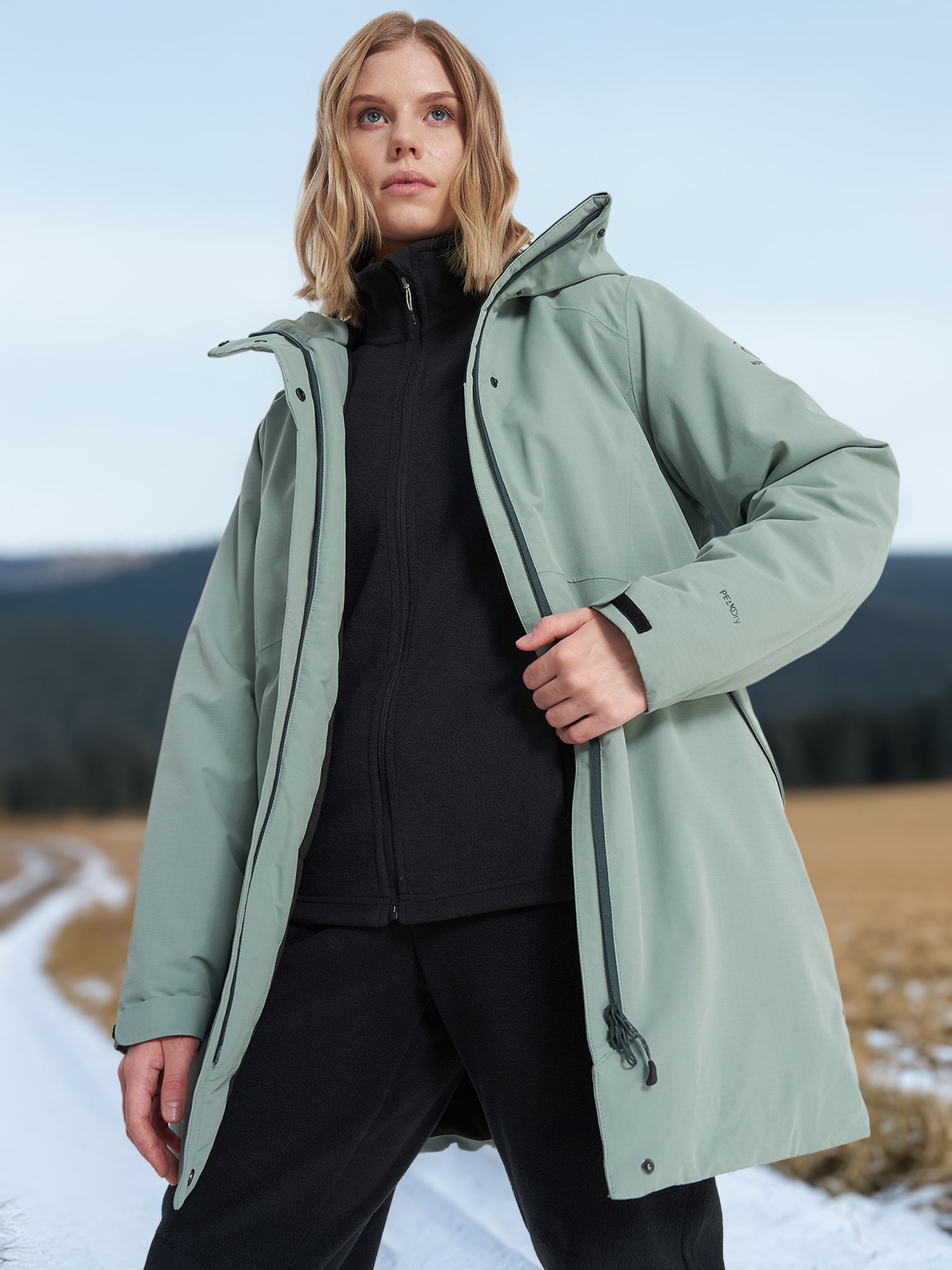 Куртка утепленная Northland, зеленый, арт. 143464n16-g1