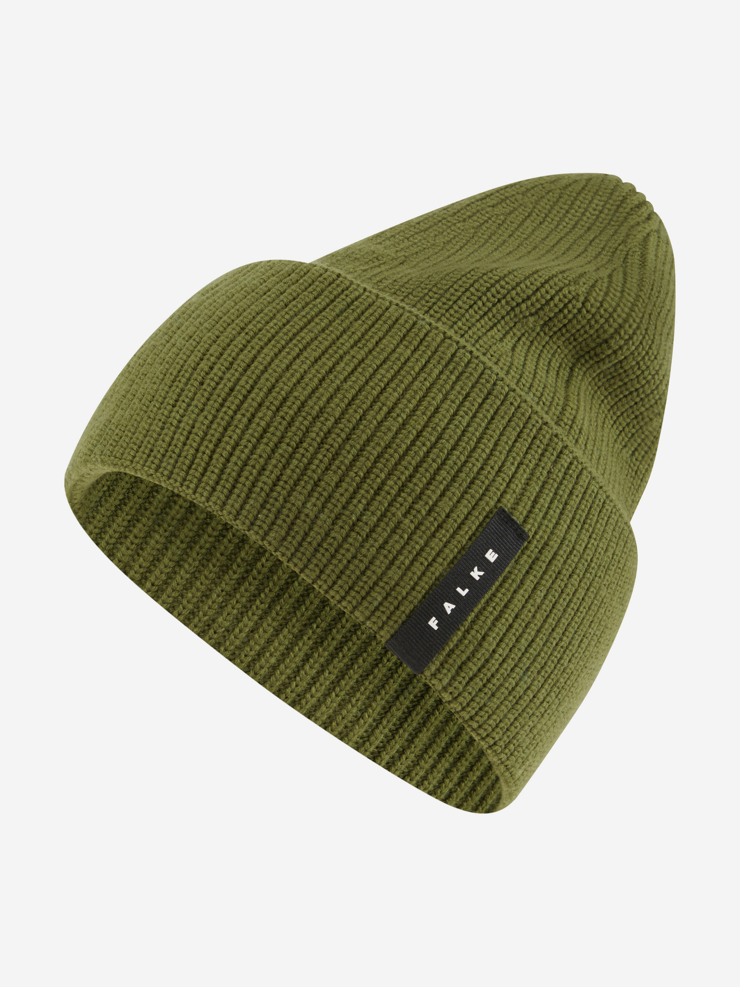 Изображение товара Шапка унисекс FALKE зеленая зимняя спортивная качество шерсть