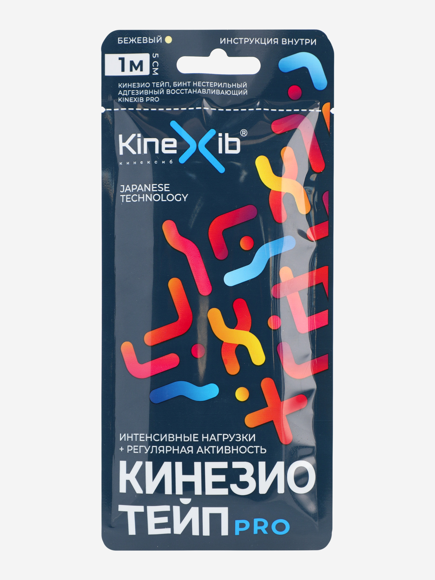 

Кинезиотейп Kinexib Pro tape, бежевый, Бежевый