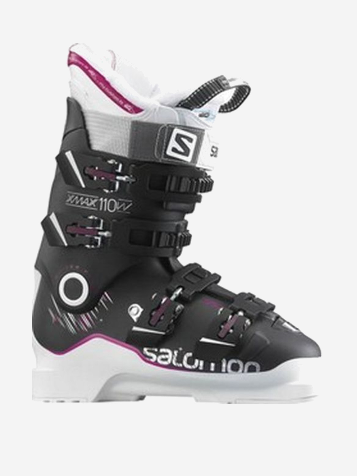 

Горнолыжные ботинки Salomon X Max 110 W Black/White/Rubine 16/17, Черный
