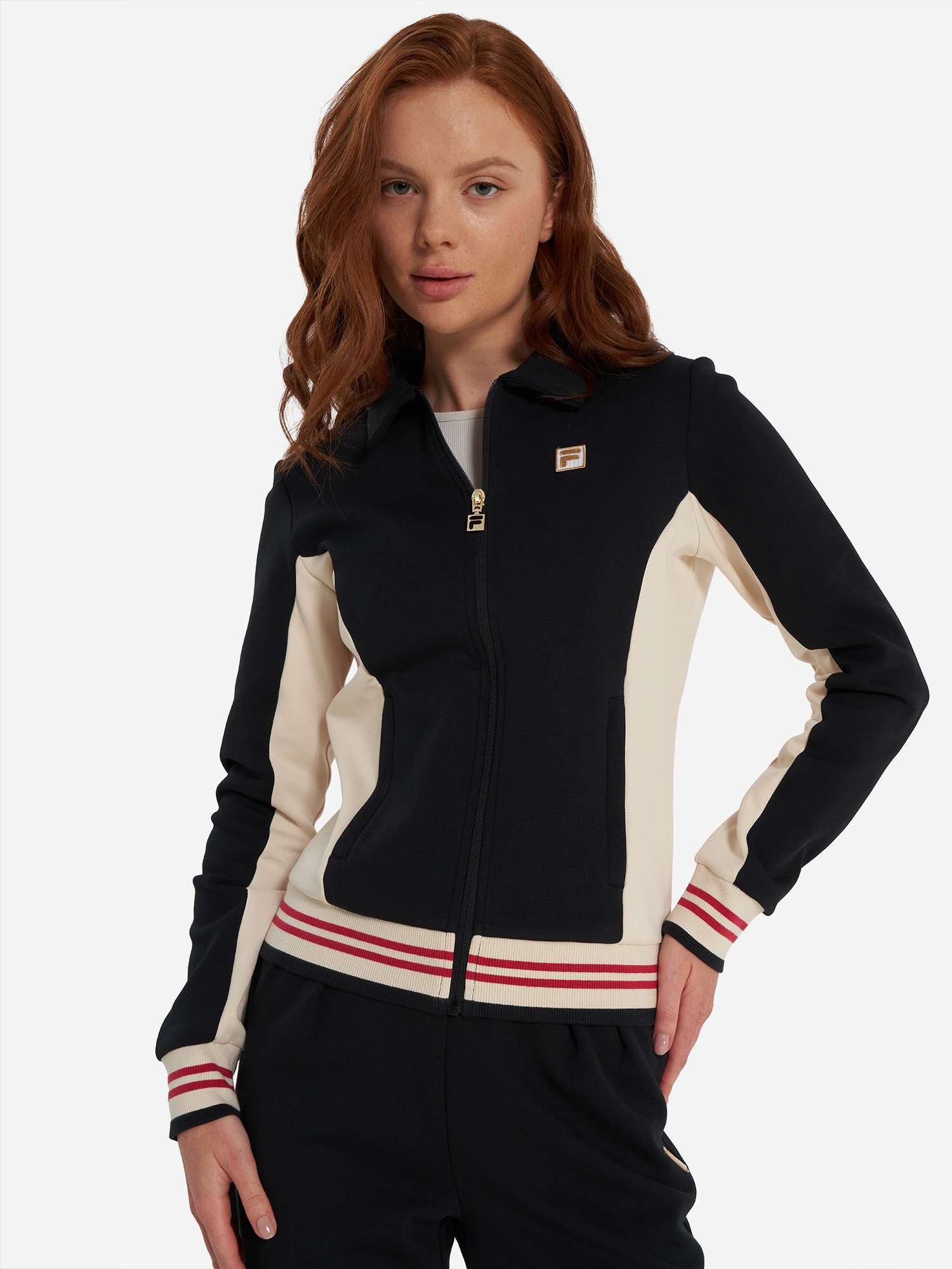 Толстовка Fila Settanta, черный, арт. 140765FLA-BC