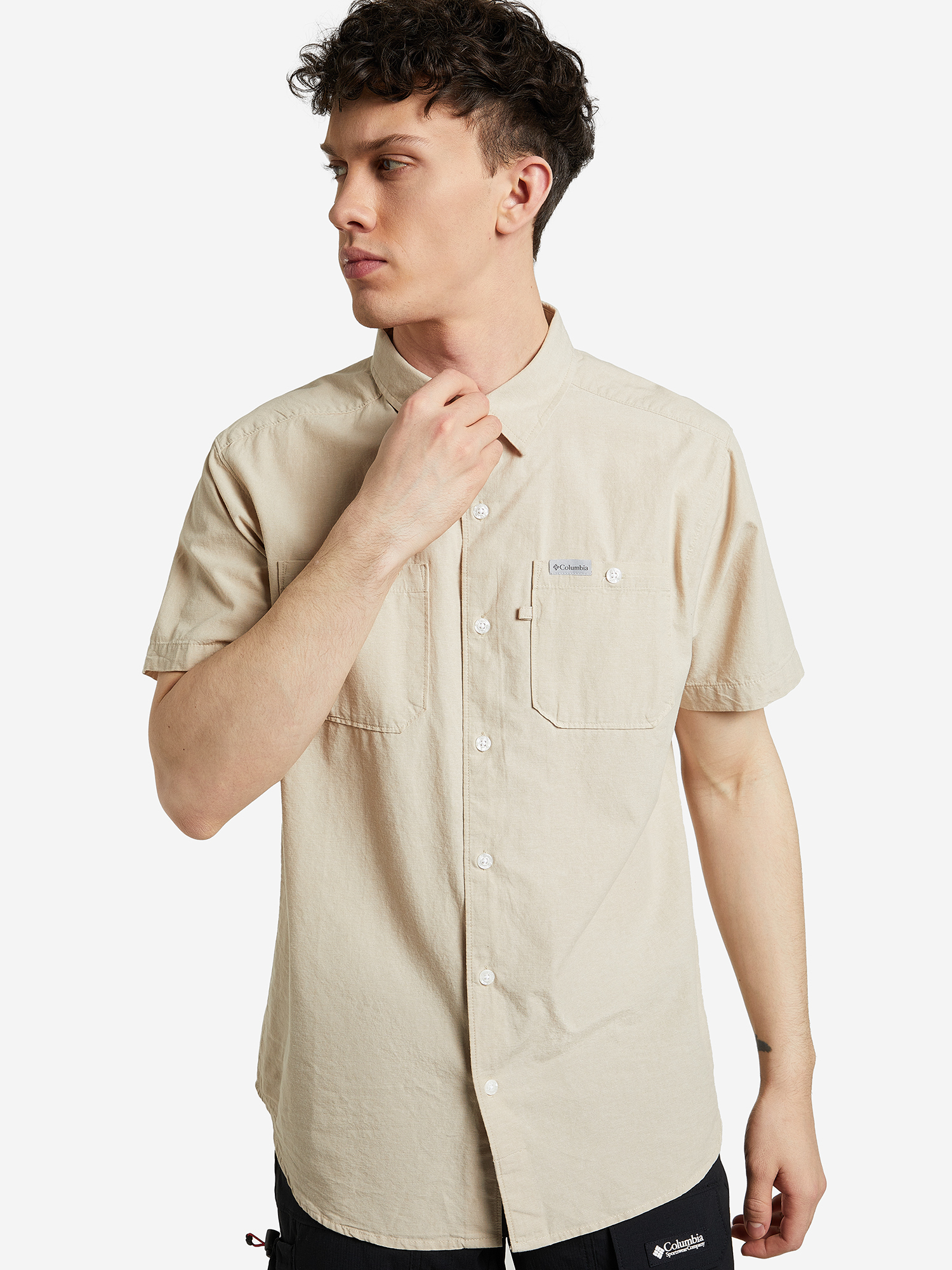 

Рубашка мужская Columbia Scenic Ridge Woven Short Sleeve, Бежевый
