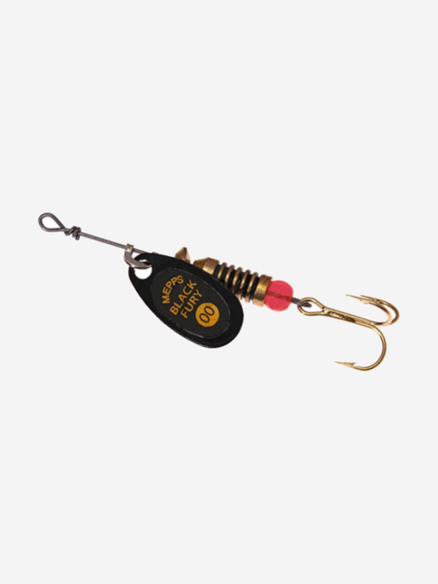 

Блесна для рыбалки вертушка Mepps BLACK FURY , Black/Yellow, 1 штука, Черный
