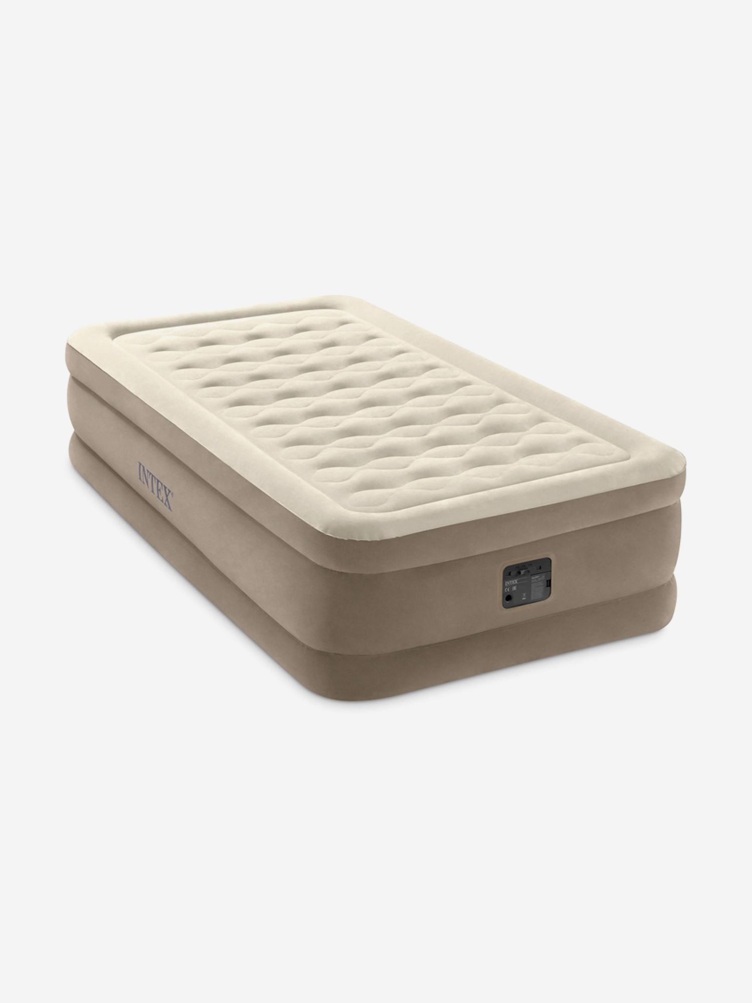 

Кровать надувная Intex 64426ND с встроенным насосом 220В 99х191х46 см, Бежевый