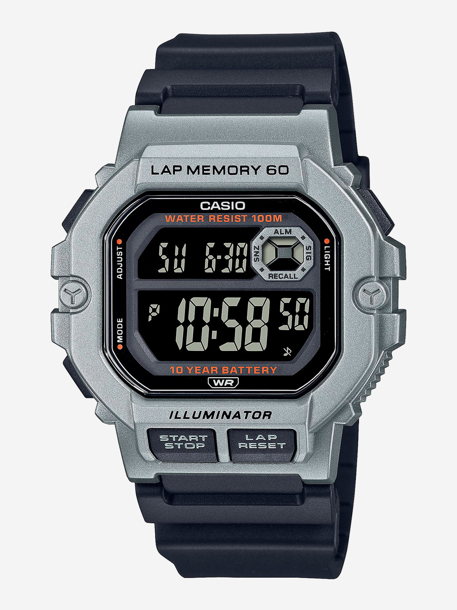 

Наручные часы Casio WS-1400H-1B, Черный