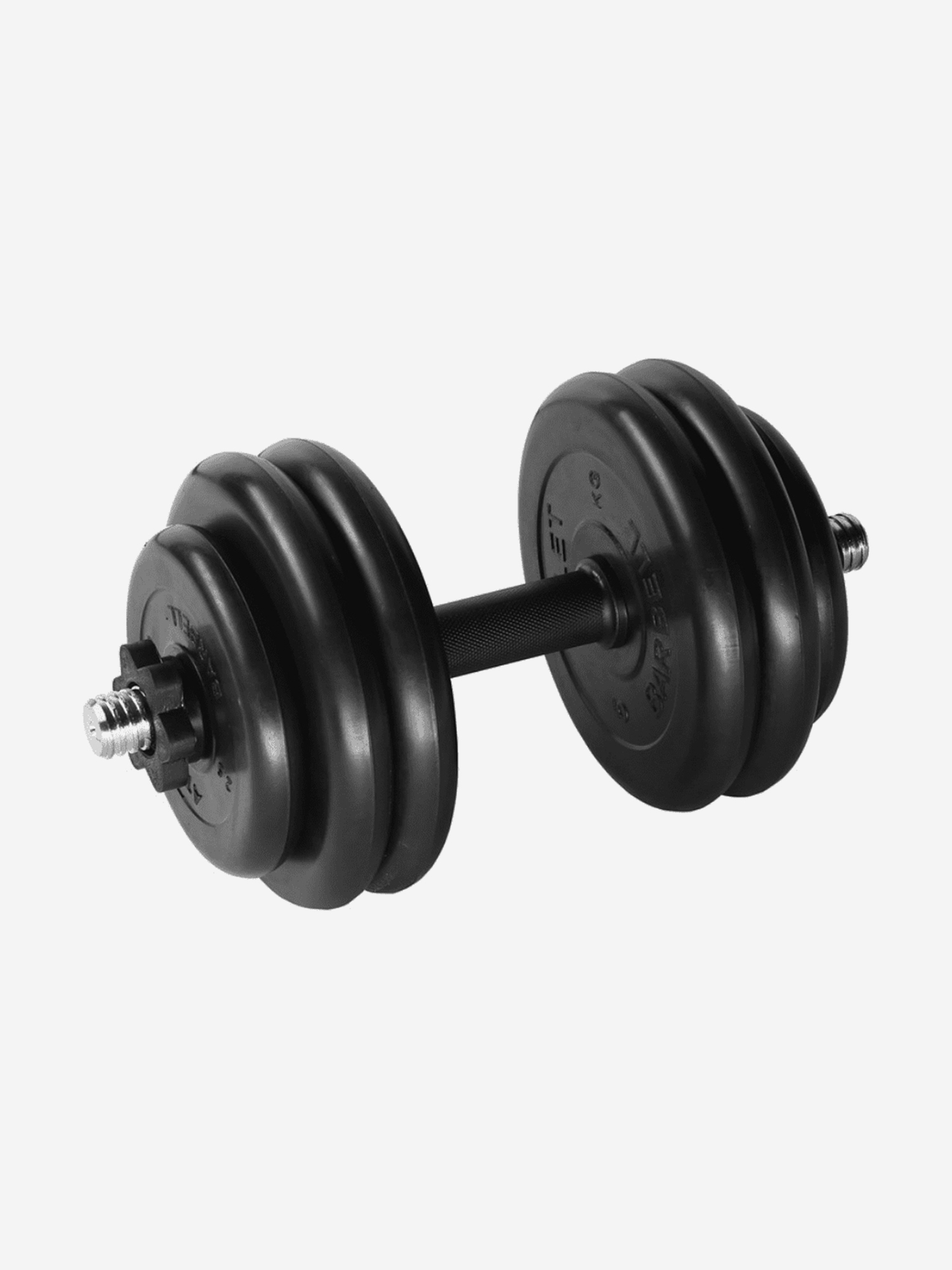 

Гантели разборные BARBELL ATLET 1 по 26.5 кг (D 31 mm) Черный, Черный