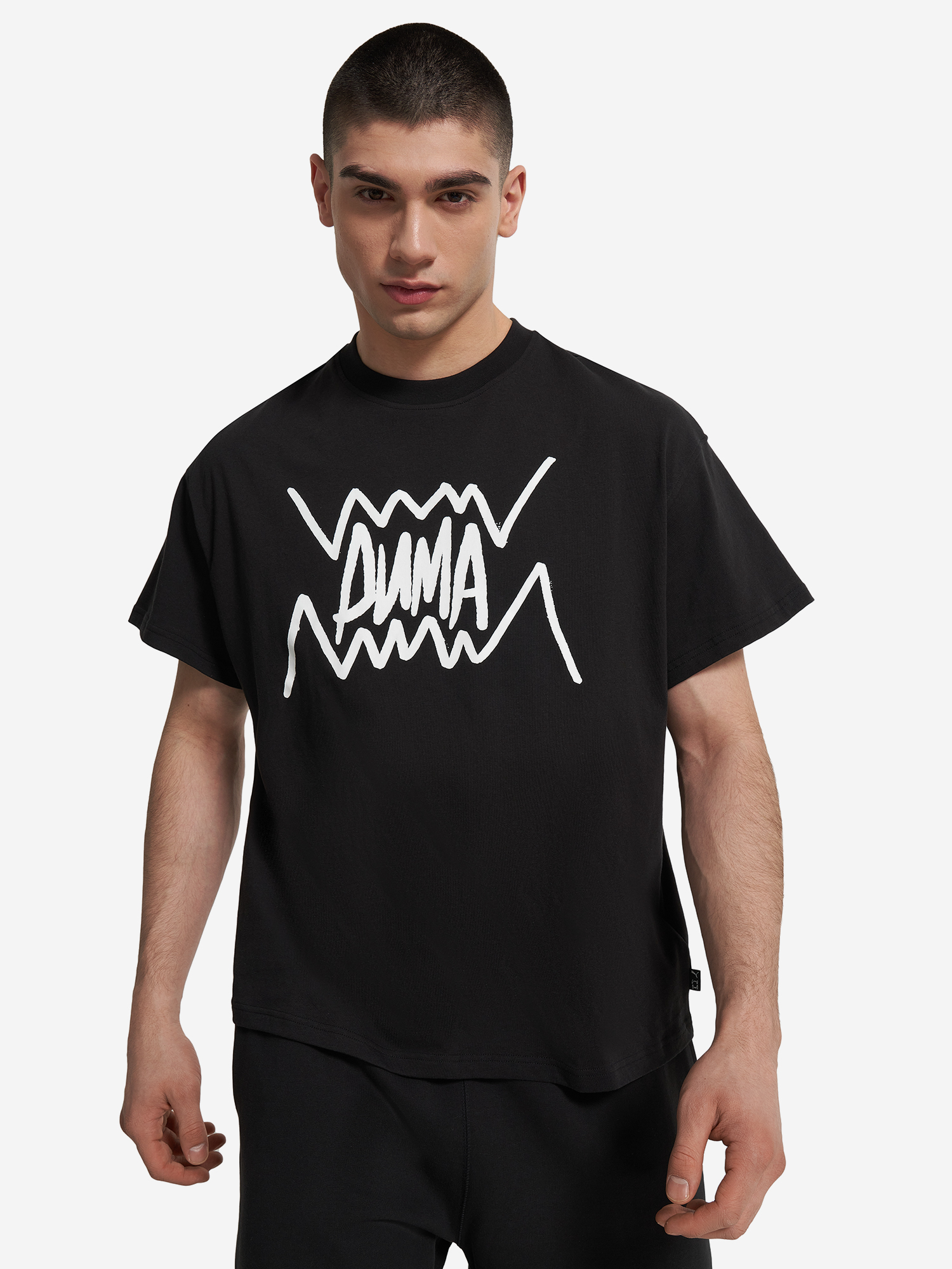 

Футболка мужская оверсайз PUMA, Черный