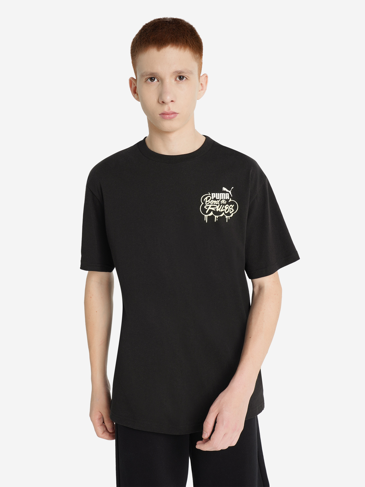 Футболка для мальчиков PUMA Mid90 S Graphic, черный, арт. 24968