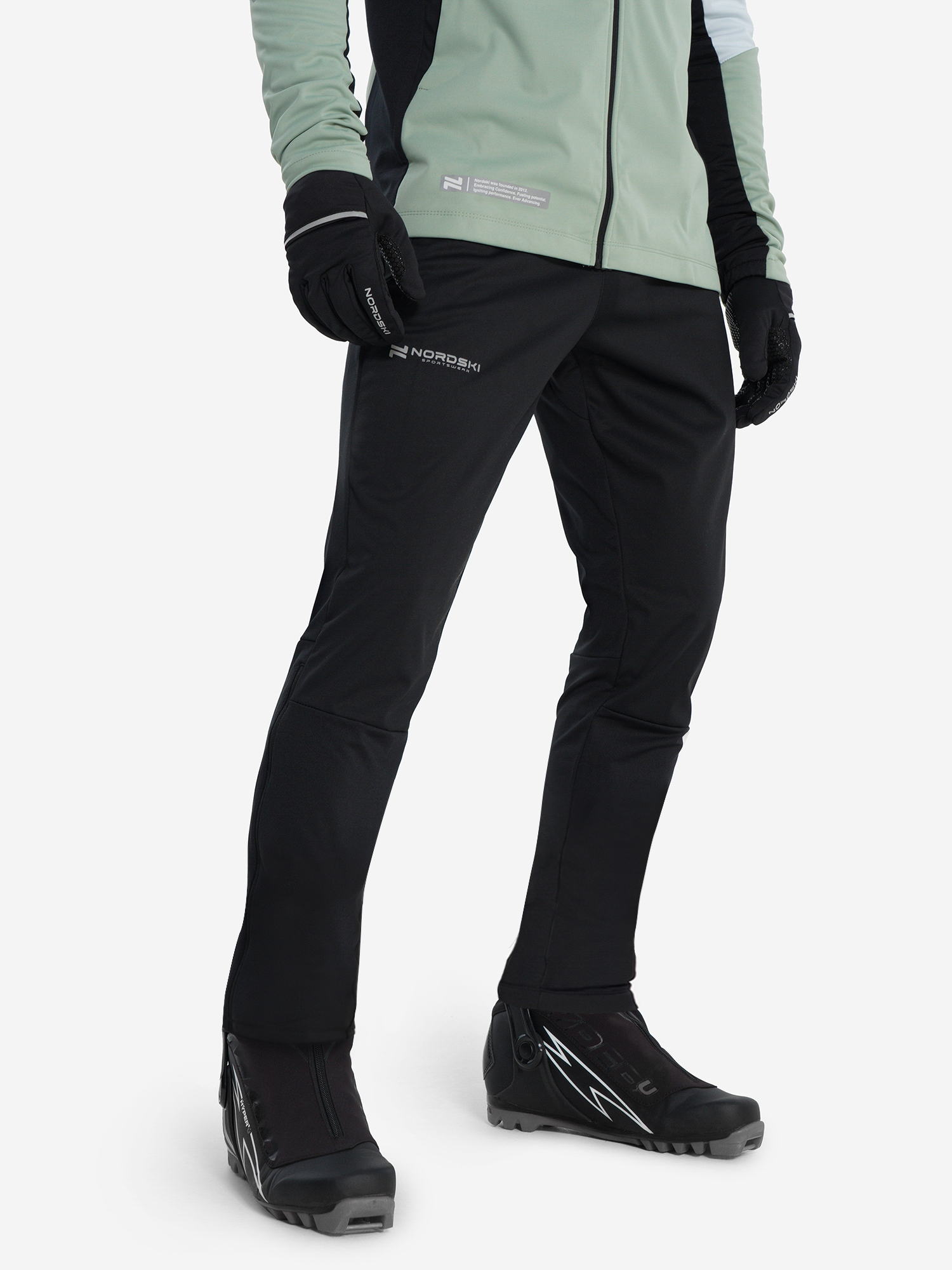 Брюки софтшелл мужские Nordski Pro 2.0, черный, арт. nsm612100n2v-100