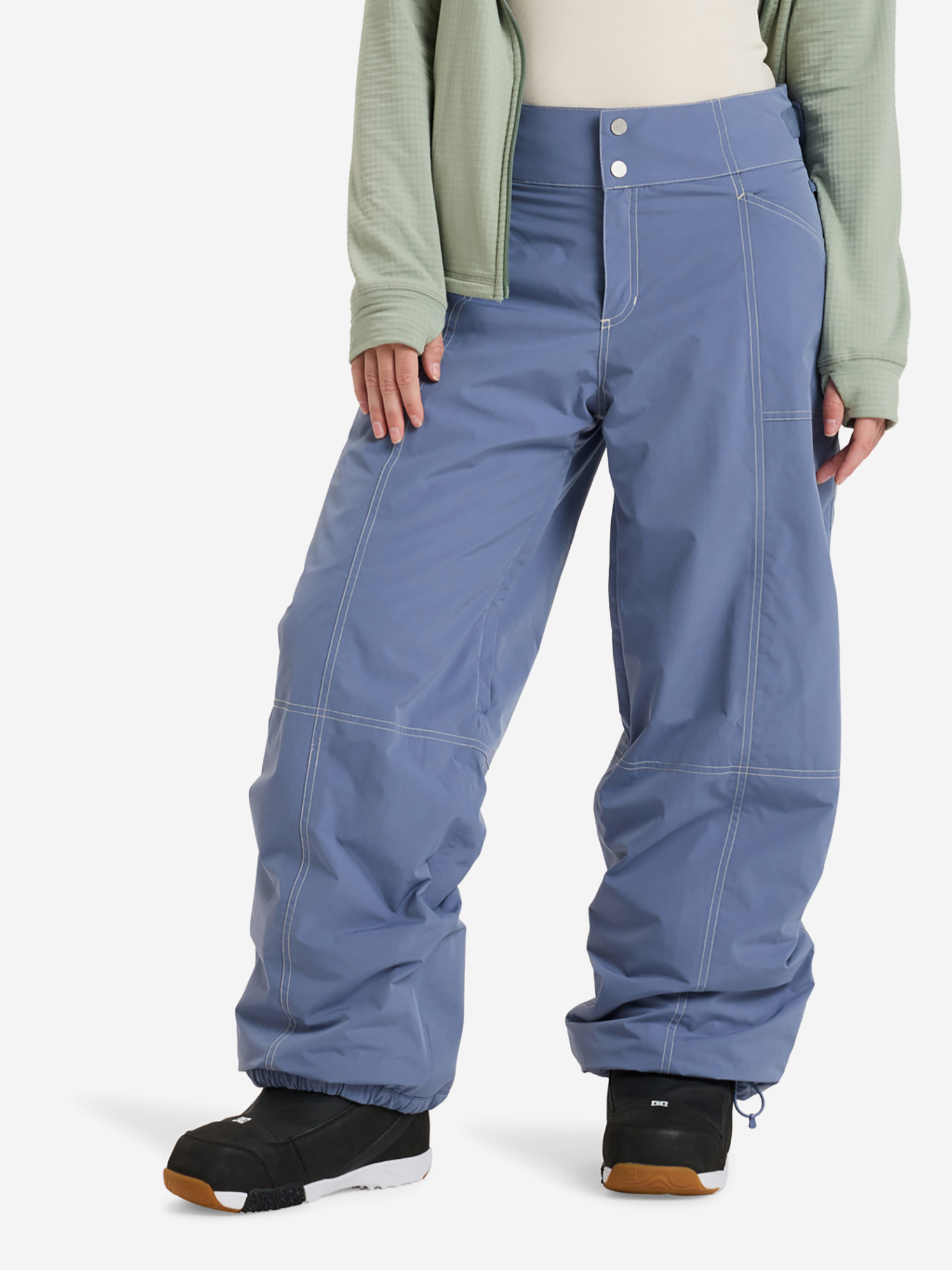 Брюки сноубордические женские Roxy Chloe Kim Snow Pants, Синий