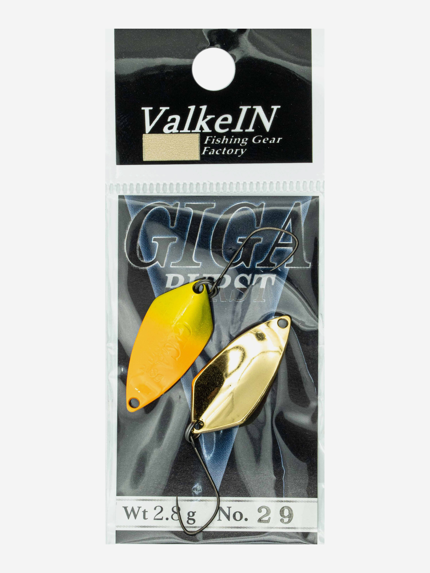 

Блесна VALKEIN GIGA BURST .0гр цвет 29, Мультицвет