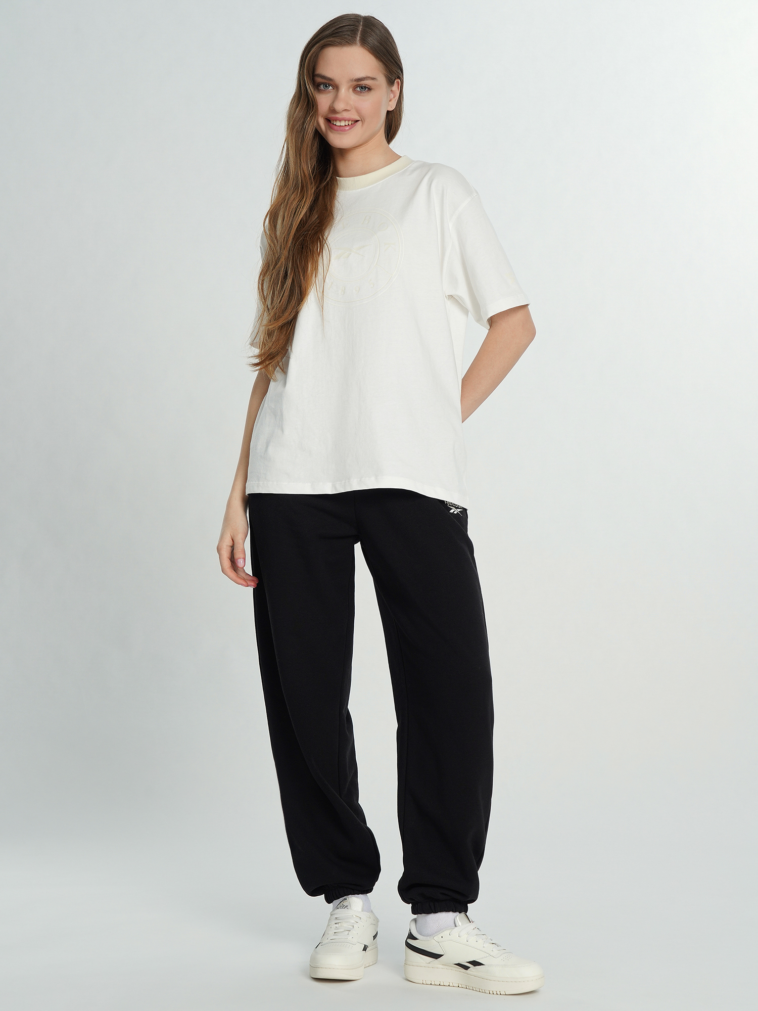 Брюки женские Reebok Lawn Club, Черный 4
