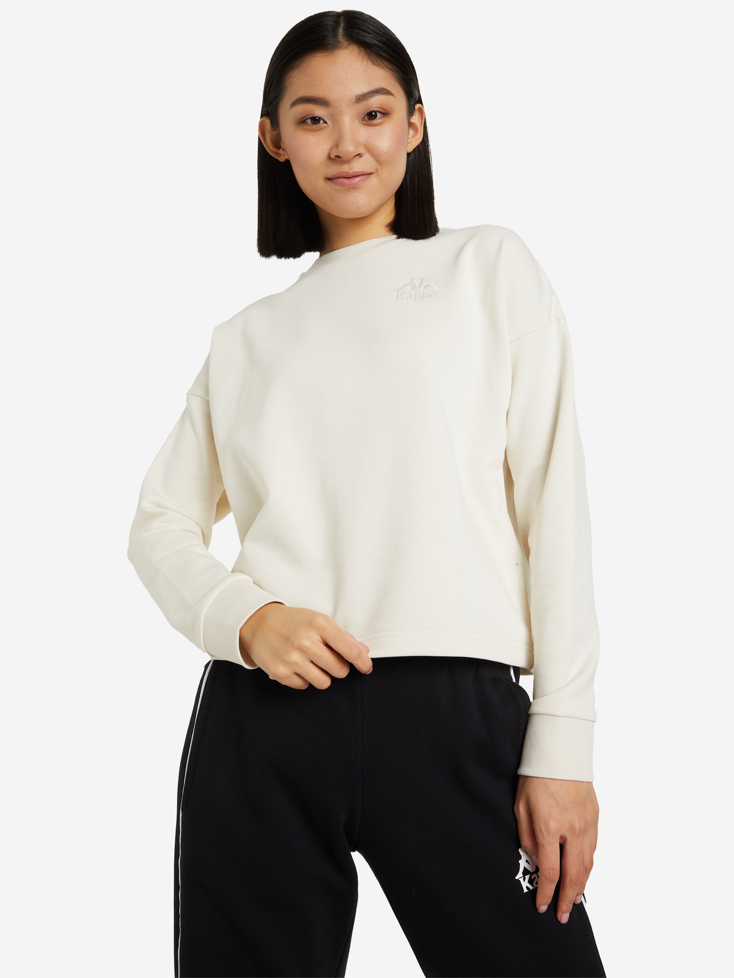 

Свитшот женский Kappa Authentic Core, Бежевый