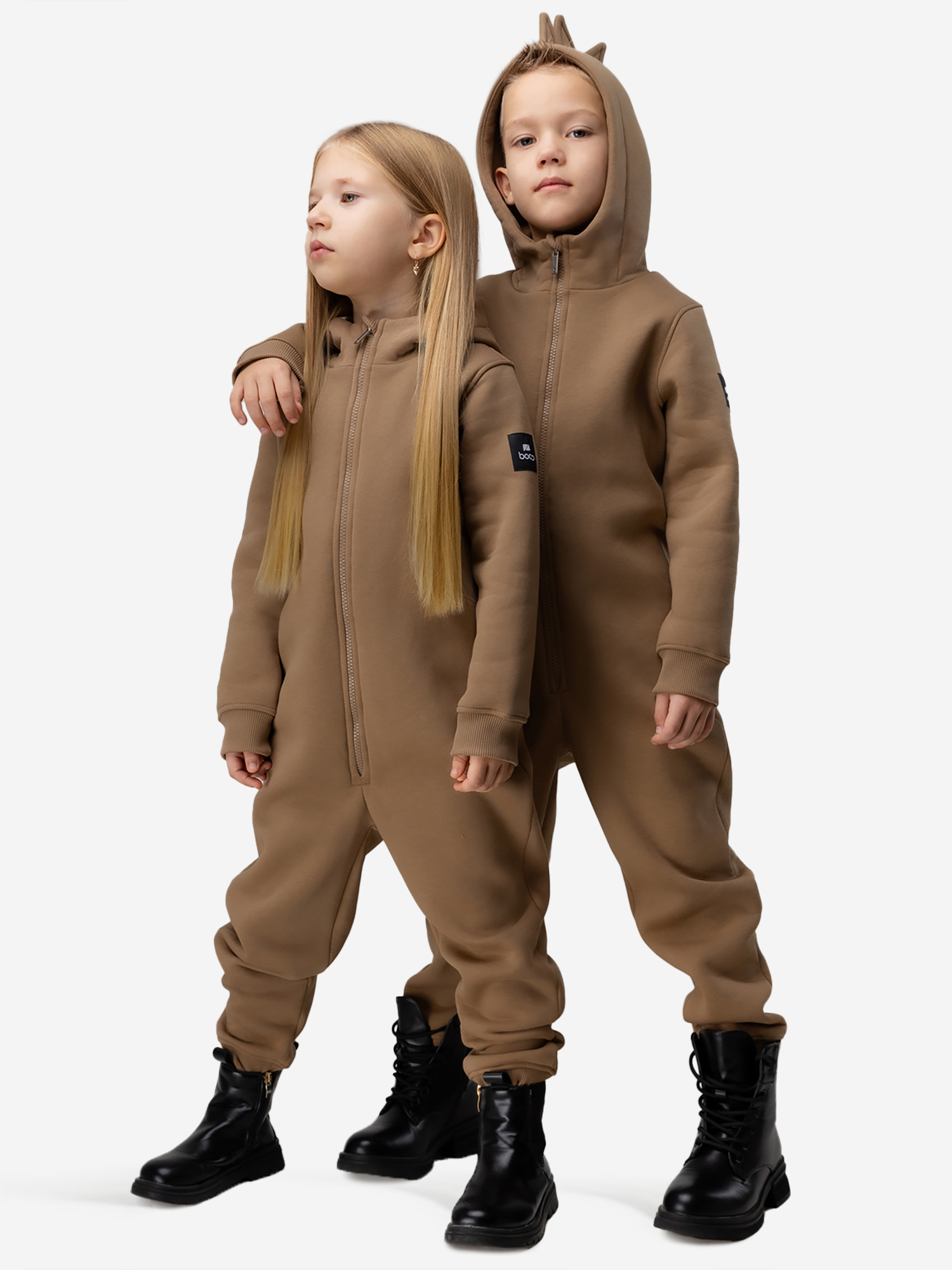 Изображение товара Комбинезон утепленный для мальчиков bodo Какао