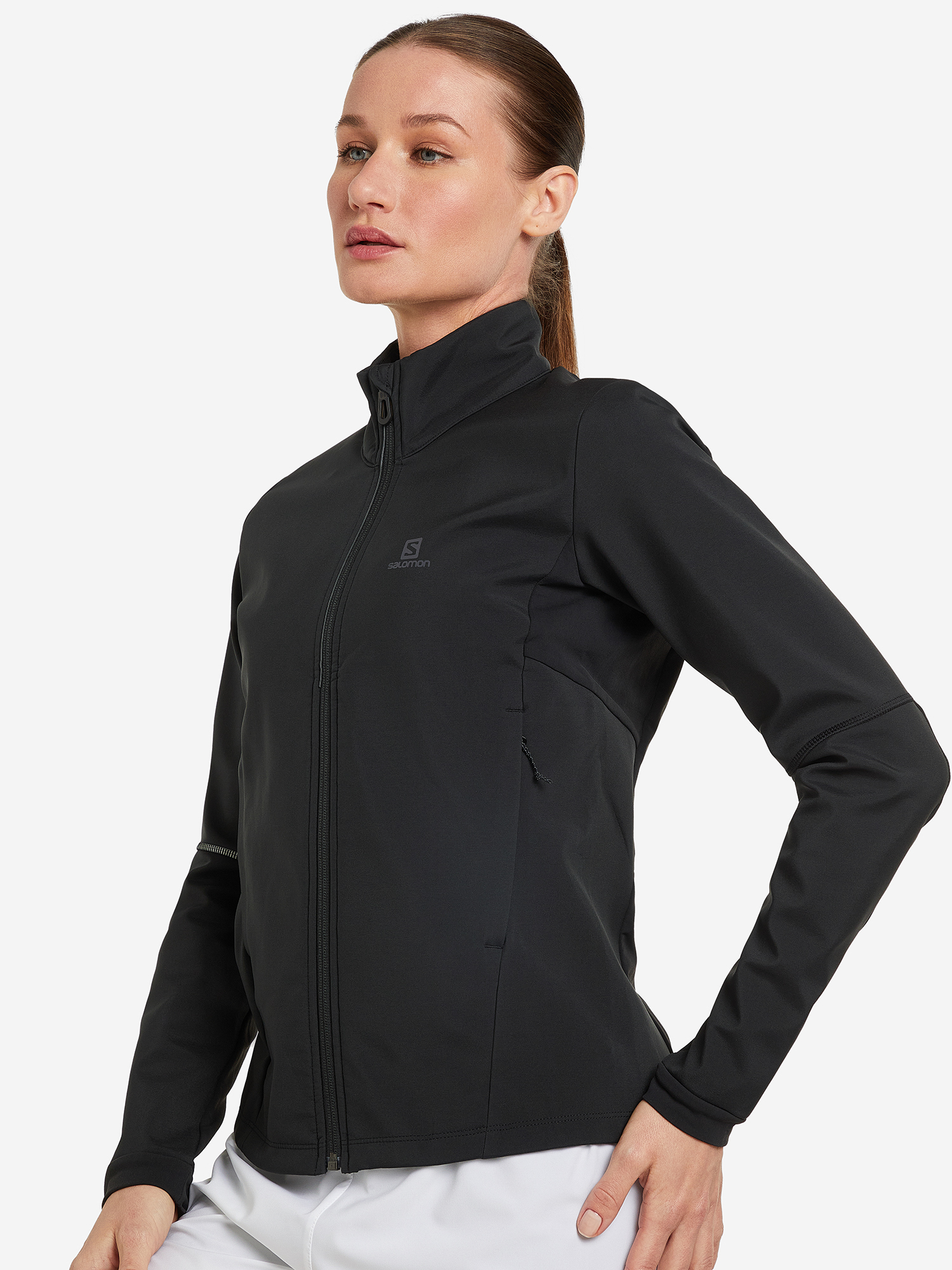 

Ветровка женская Salomon Agile Softshell, Черный