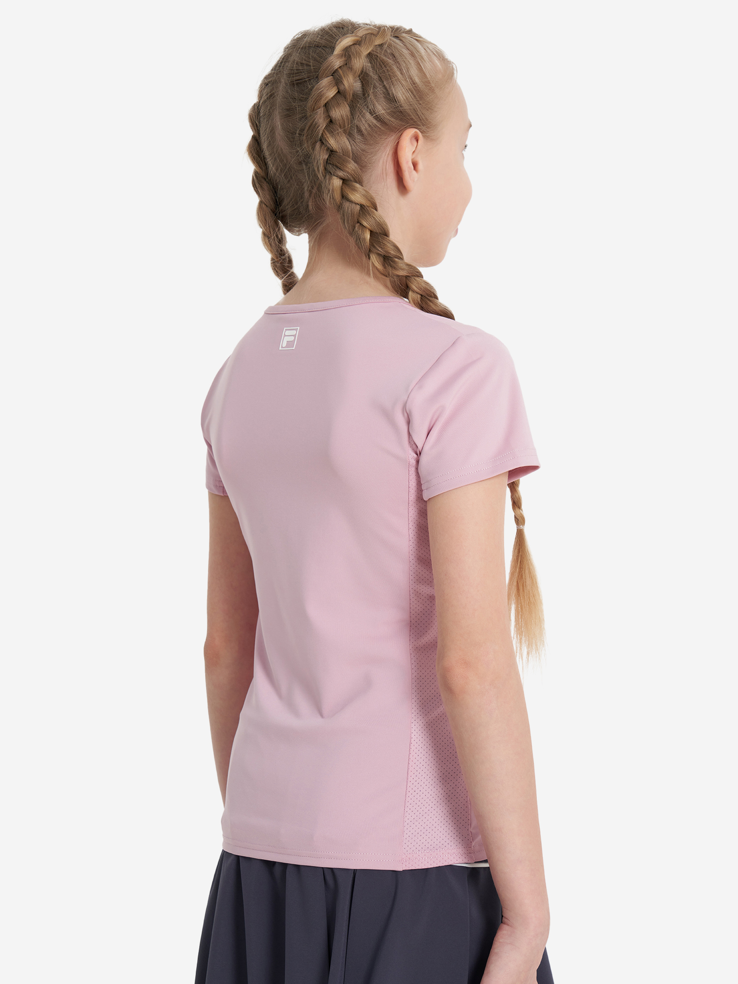 фото Футболка для девочек fila, розовый