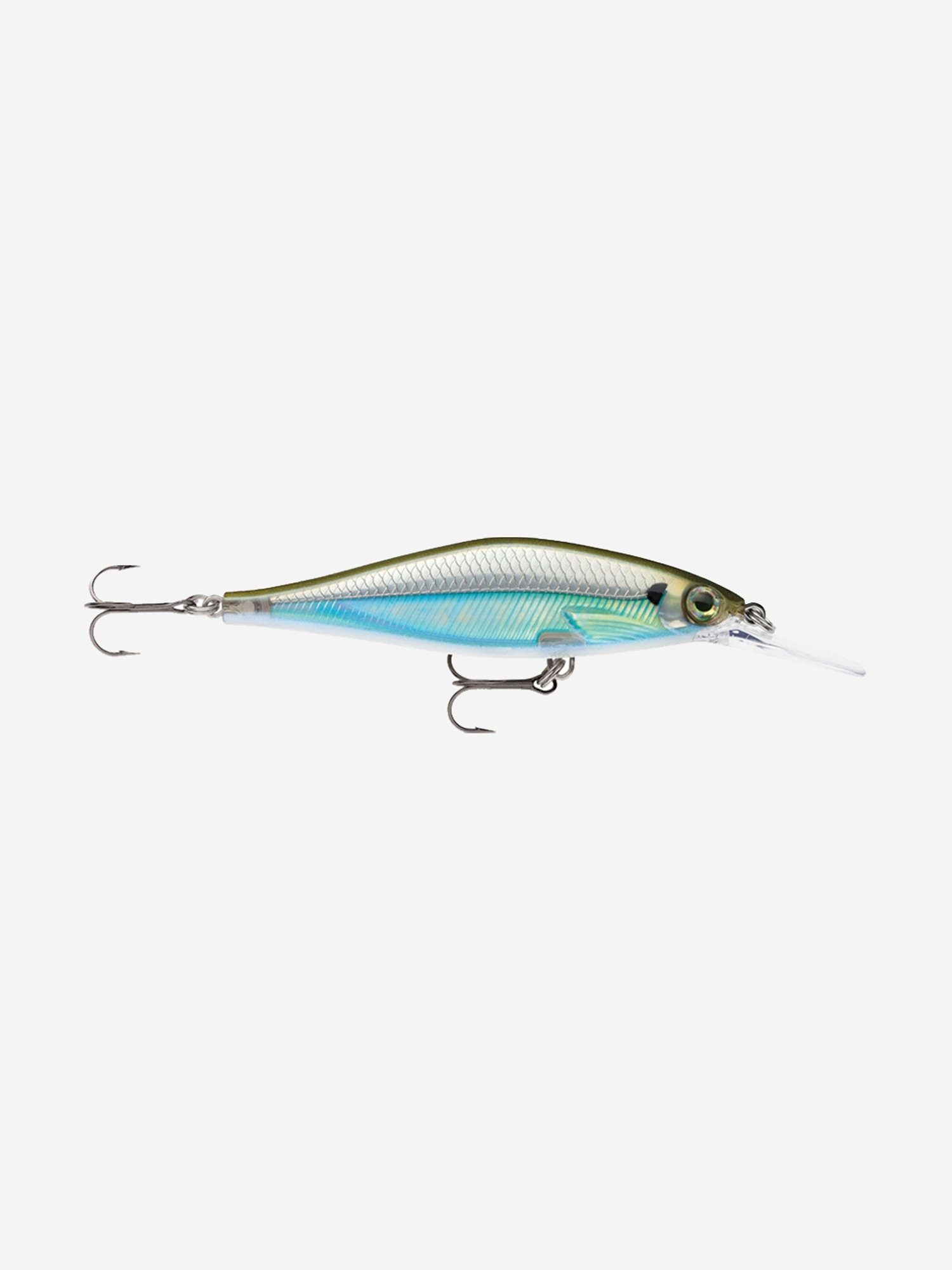 

Воблер для рыбалки RAPALA Shadow Rap Shad Deep 09, 9см, 12гр, цвет MBS, медленно всплывающий, Голубой