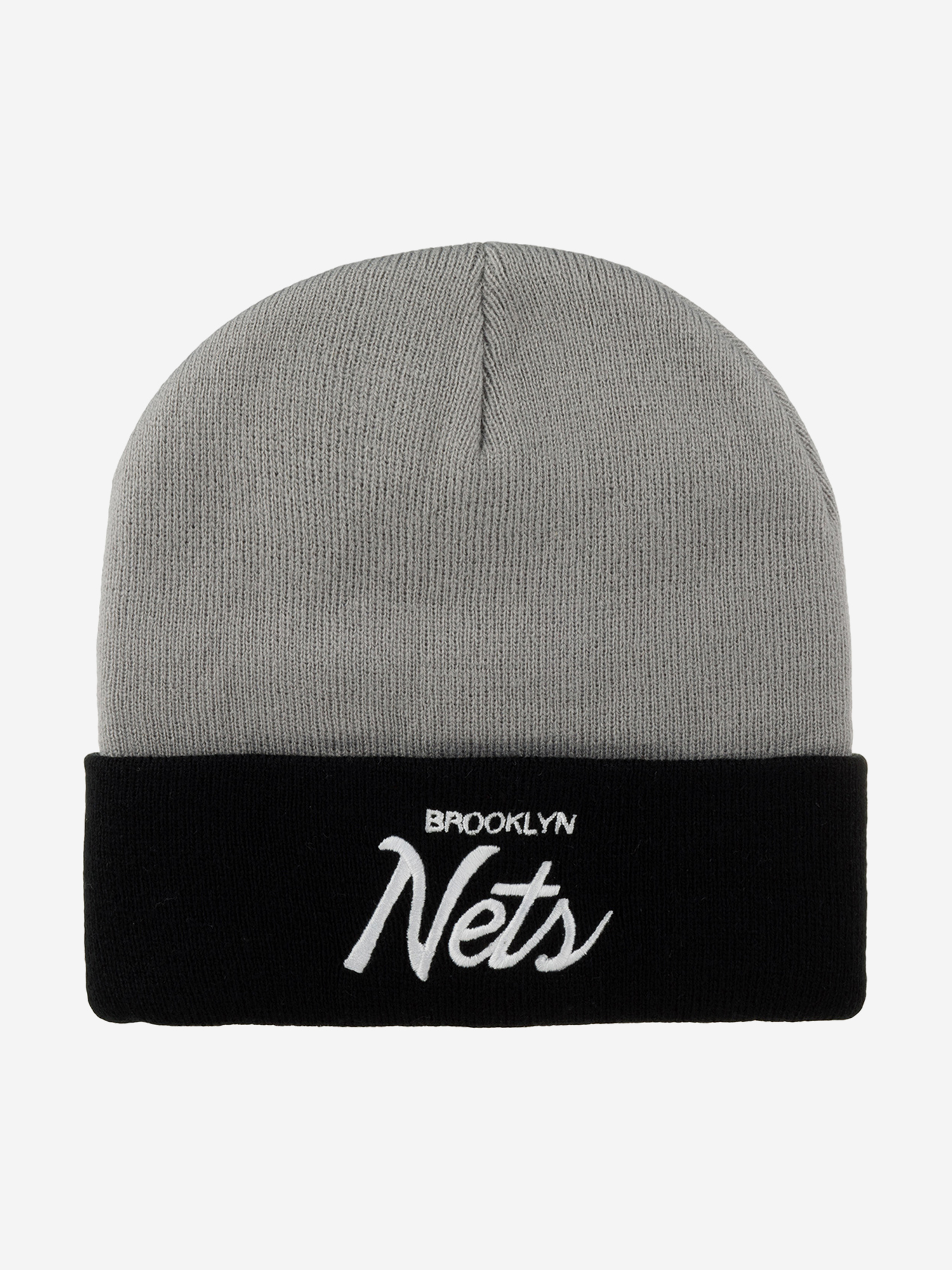 Шапка с отворотом MITCHELL NESS MN-NBA-EU174-BRONET-GRY Brooklyn Nets NBA (серый), Серый 58-927XDOXM4K-08, размер Без размера - фото 2