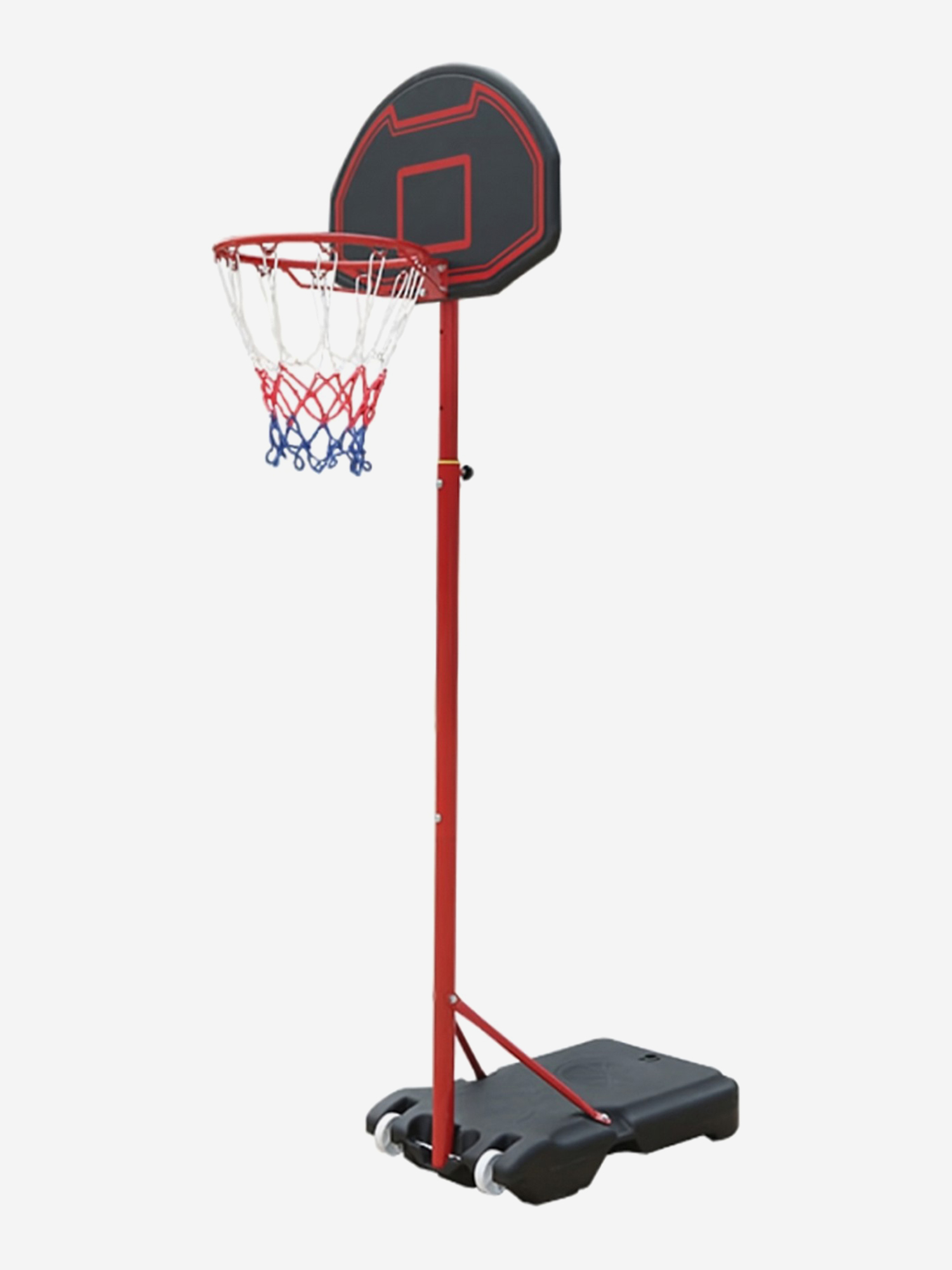 

Баскетбольная стойка UNIX Line B-Stand 30"x18" R38 H160-210cm, Красный