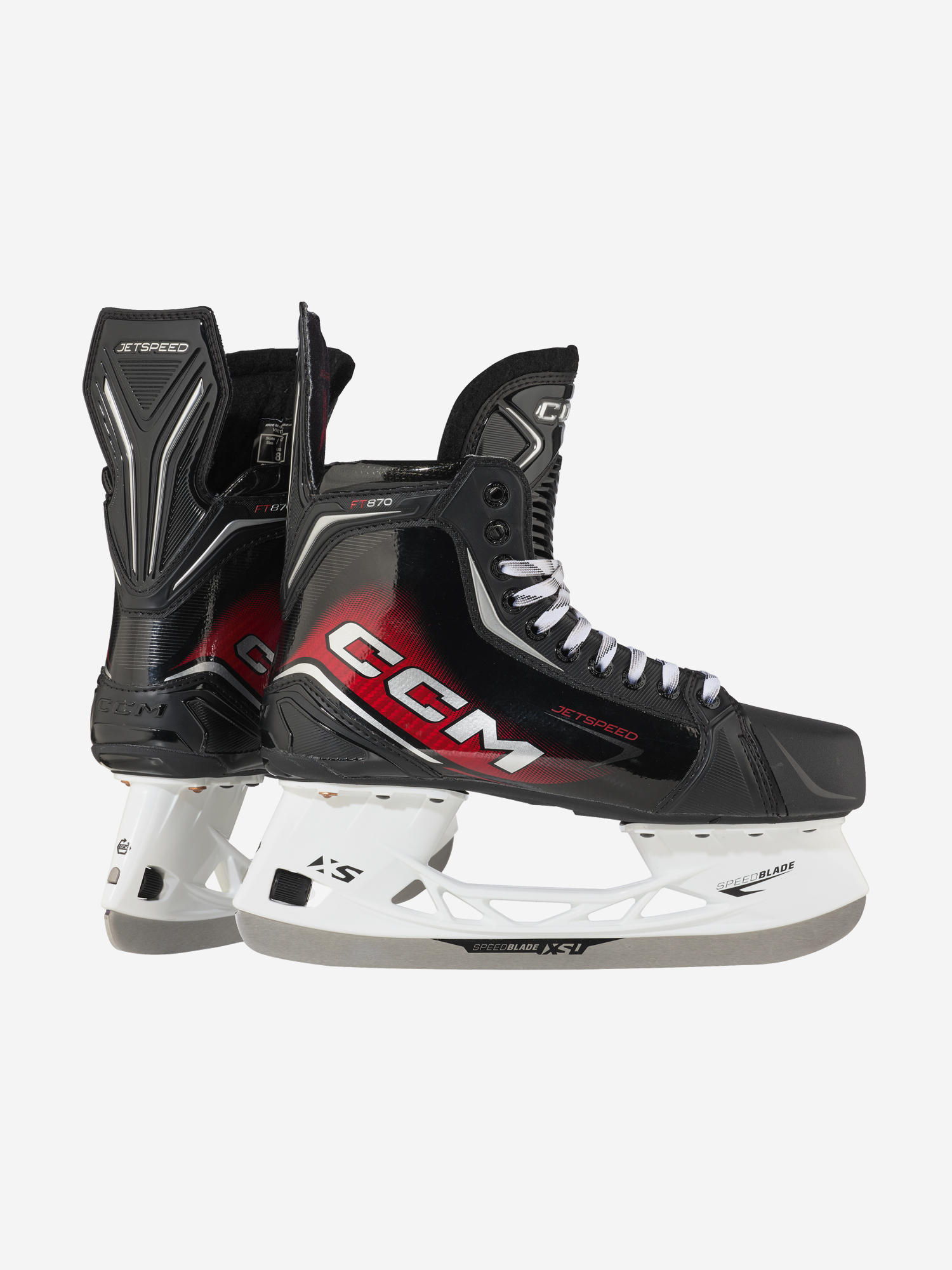 фото Коньки хоккейные ccm sk jetspeed 870 sr regular, мультицвет