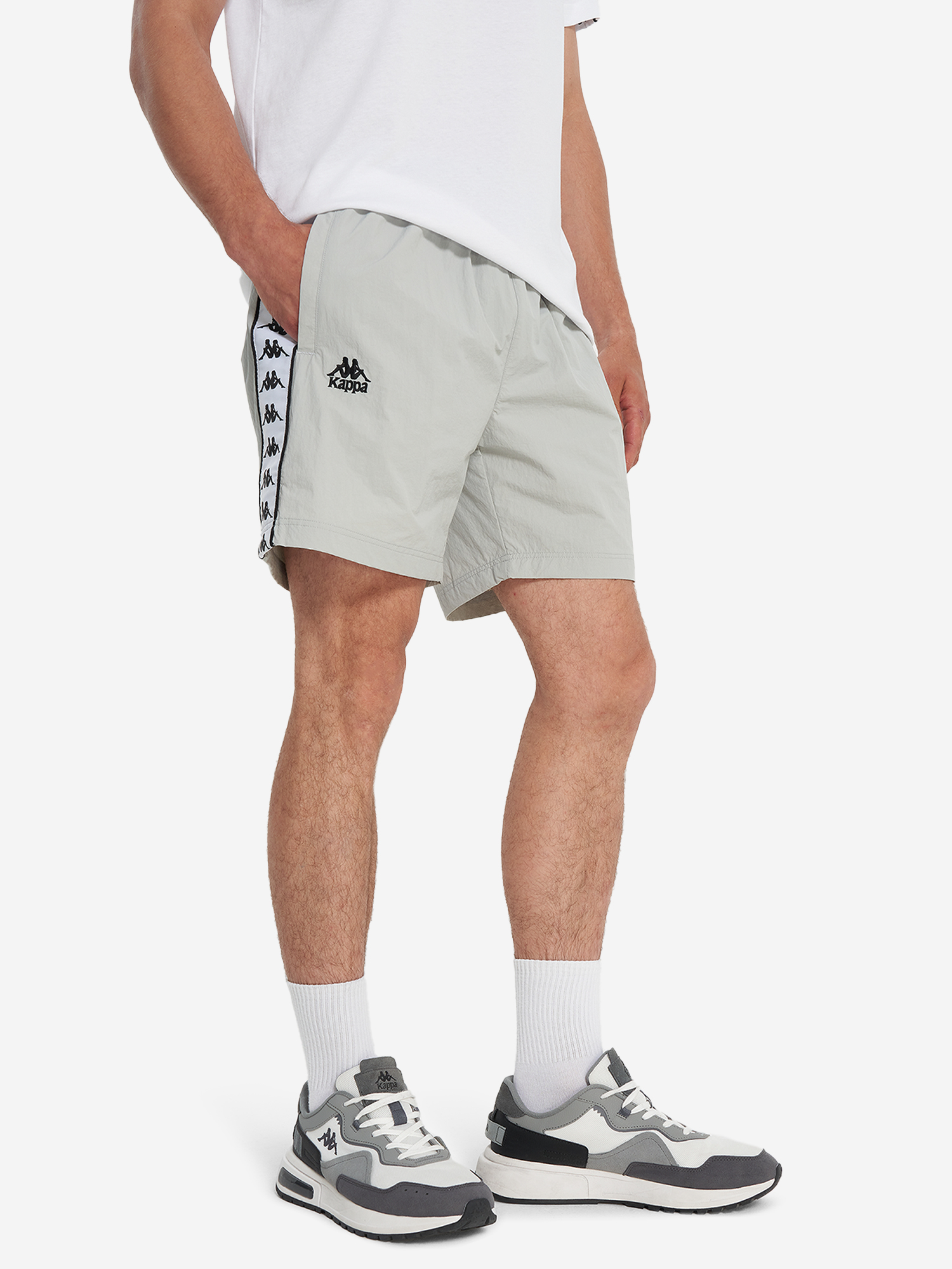 Шорты мужские Kappa, серый, арт. 331s5fwkap-o0g