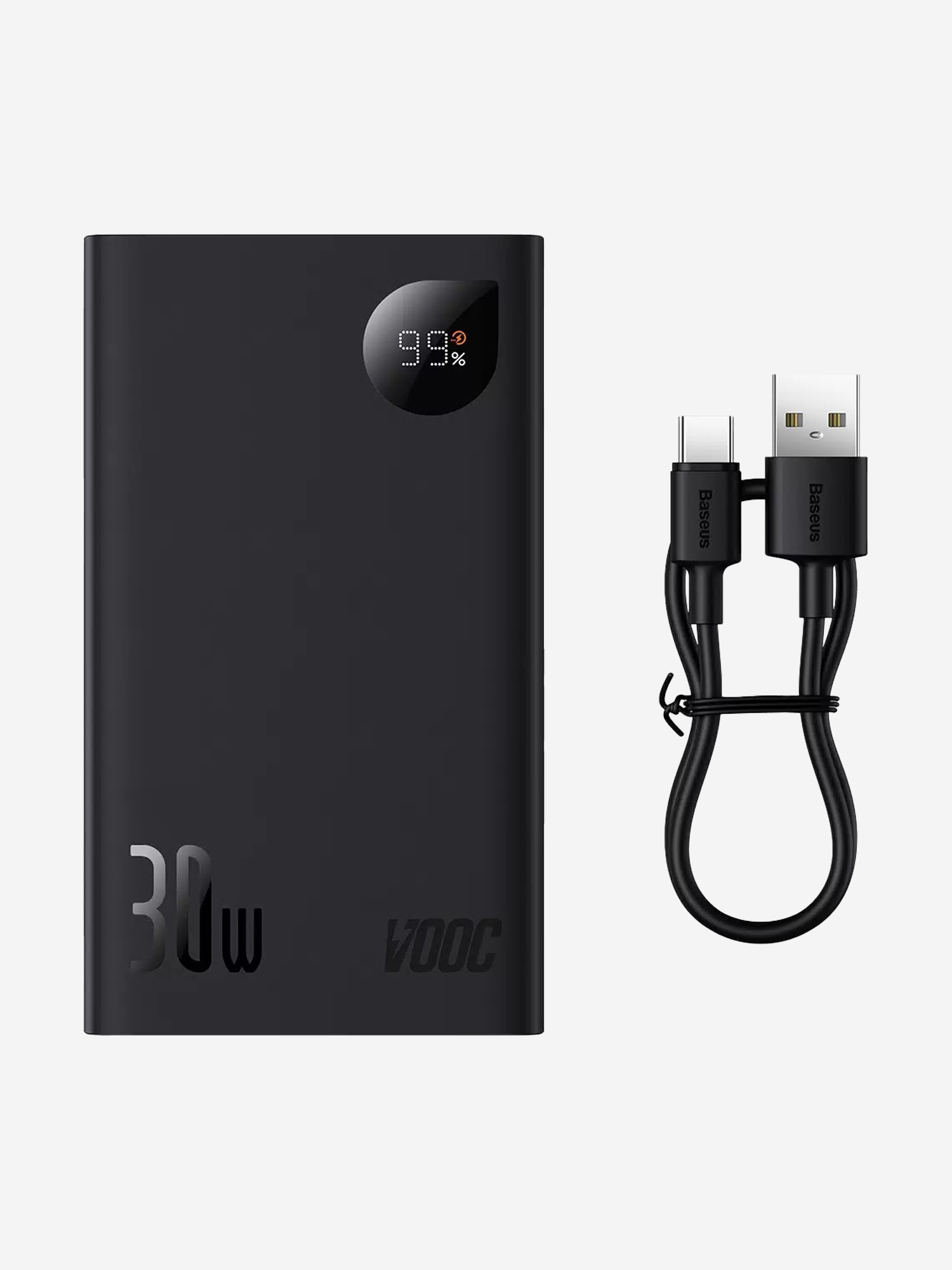 

Внешний аккумулятор Baseus Adaman2 20000mAh, черный, EU, Черный