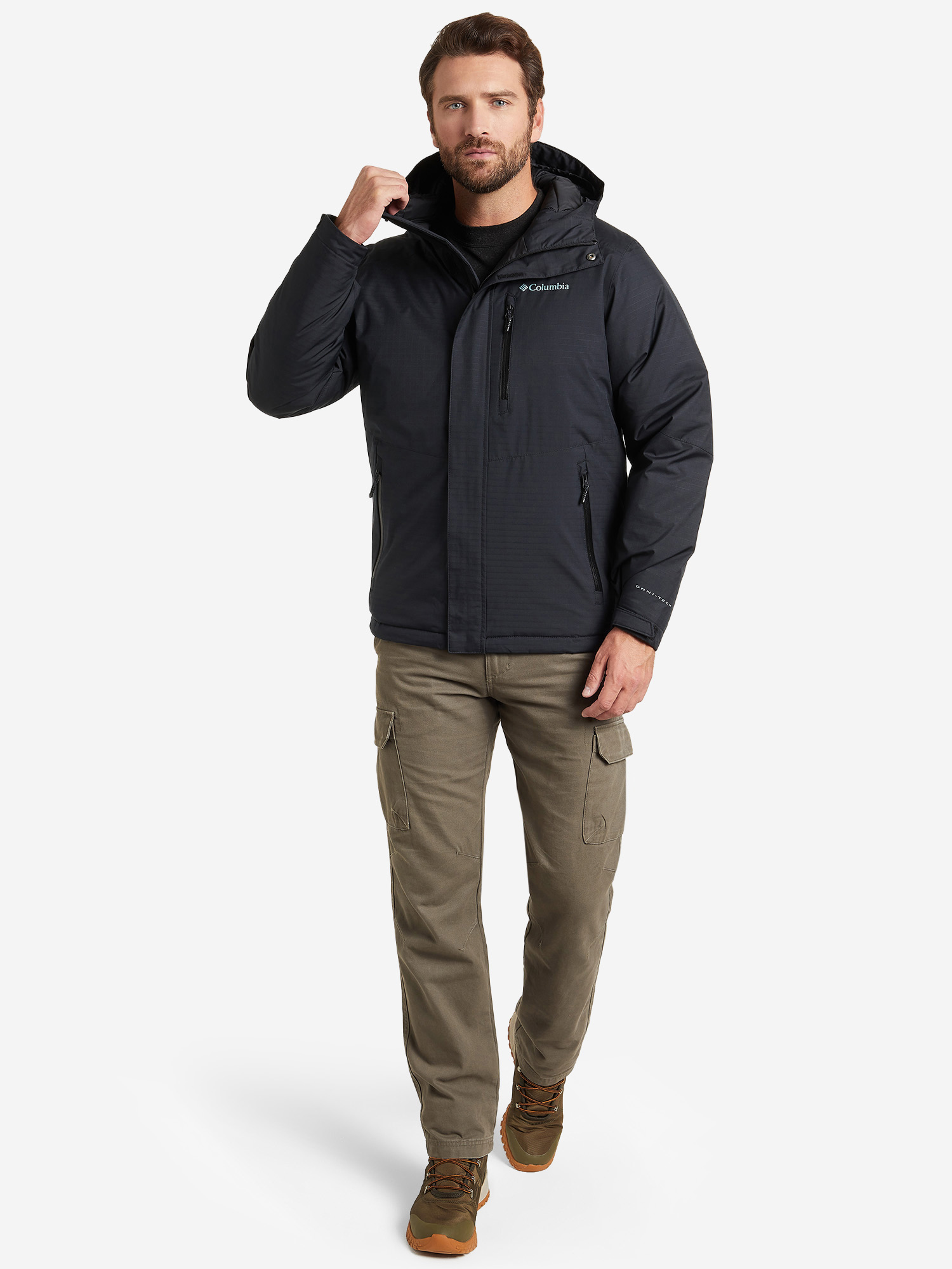 Куртка утепленная мужская Columbia Oak Harbor Insulated Jacket, Черный 1958661CLB-010, размер 50-52 - фото 3