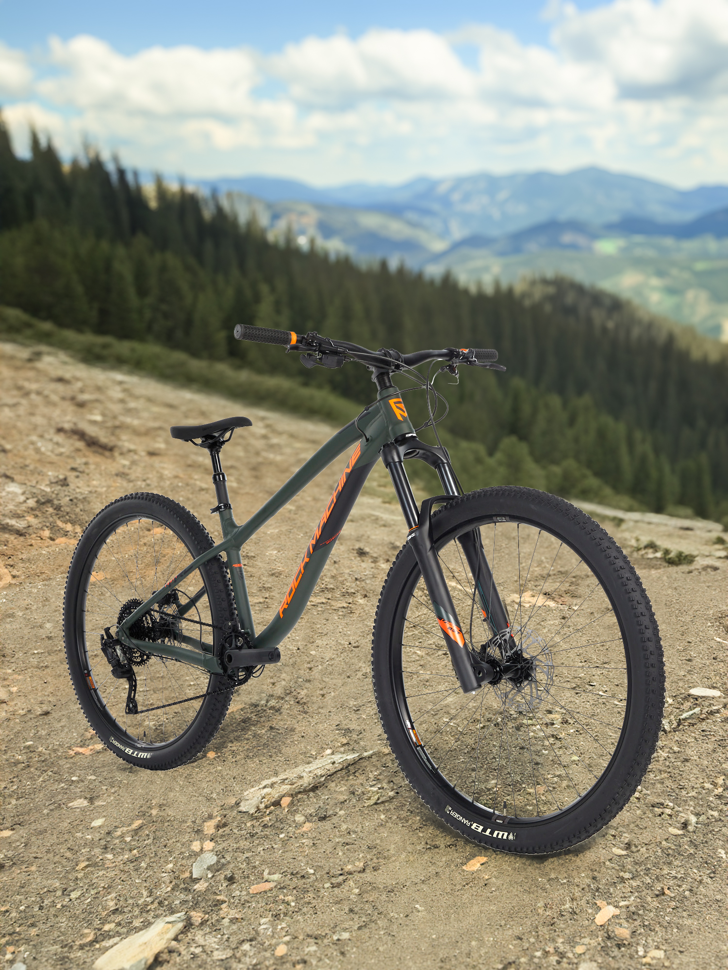 

Велосипед горный Rock Machine Blizz 40 29", Черный