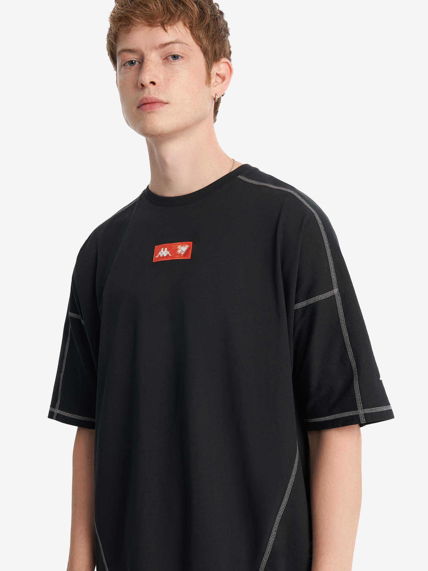 фото Футболка kappa x virtus.pro, черный