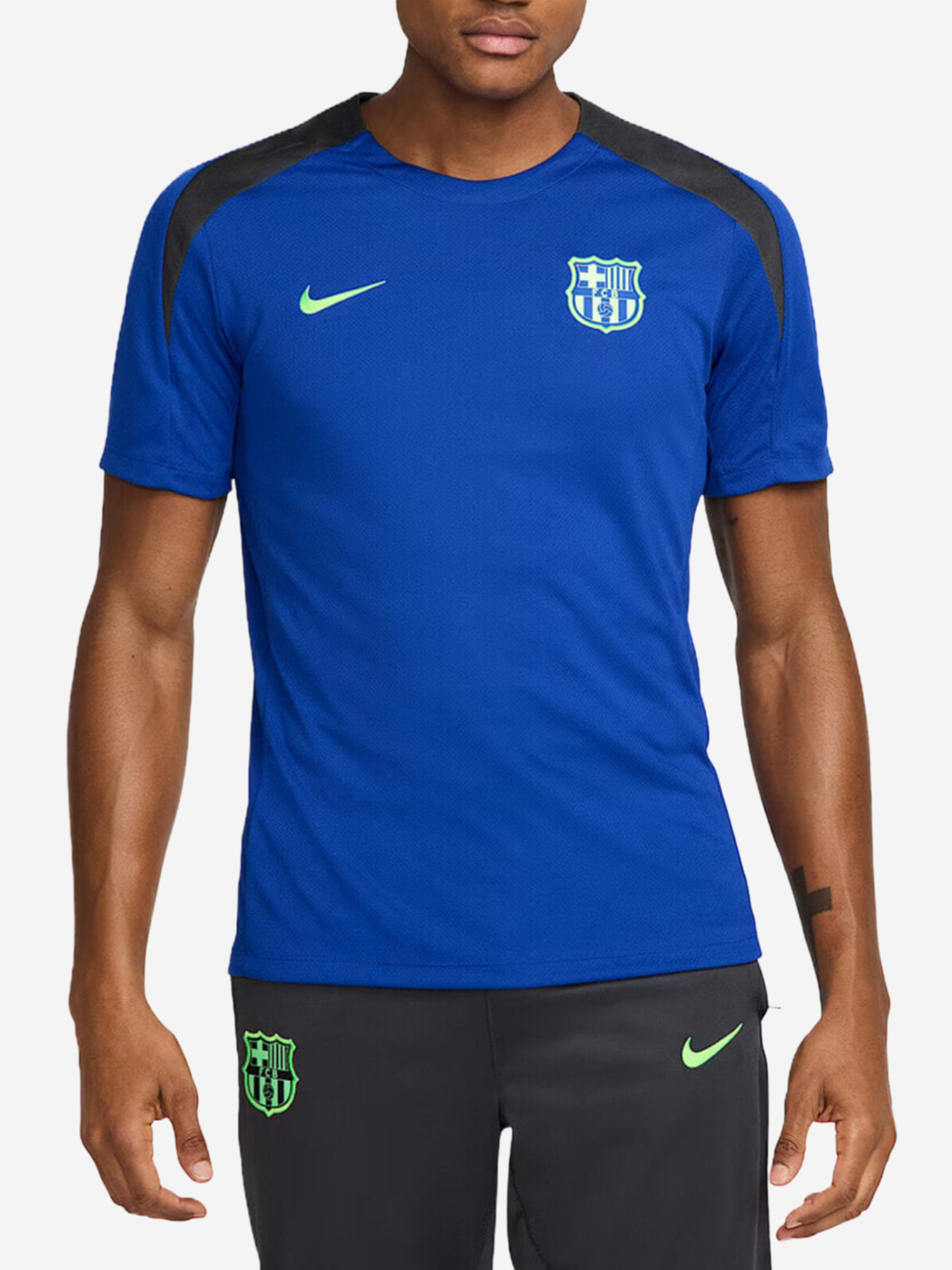 Изображение товара Мужская футбольная футболка Nike Dri-Fit LOGO всесезонная