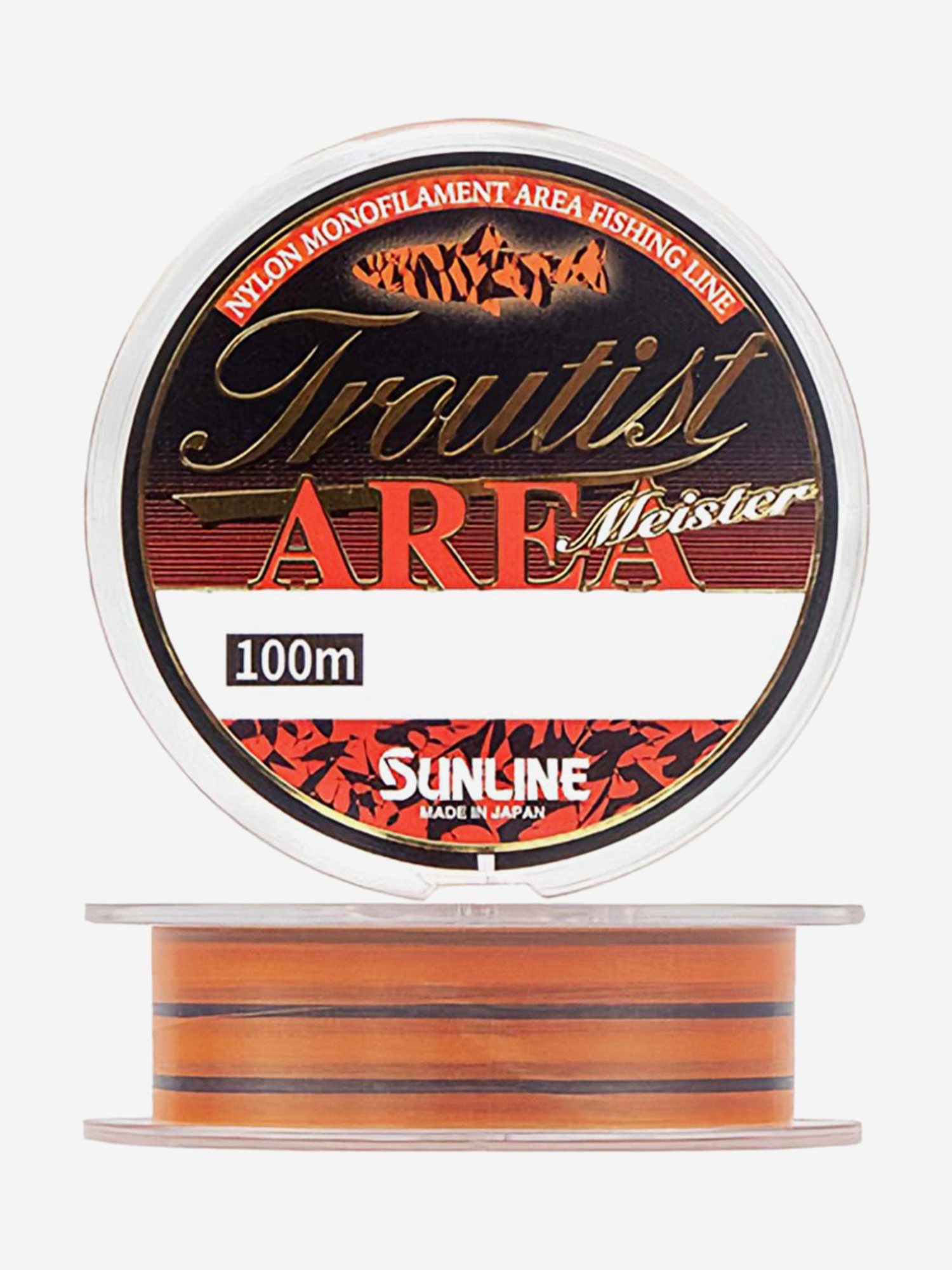 Изображение товара Леска для рыбалки SUNLINE Troutist AREA NY 100M 2LB/#0.4, Прозрачный