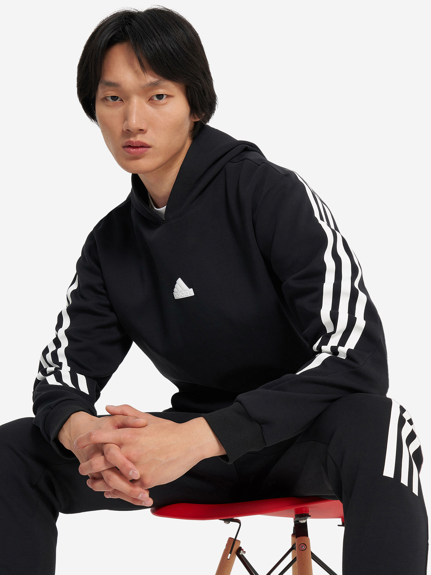 

Худи мужская adidas, Черный