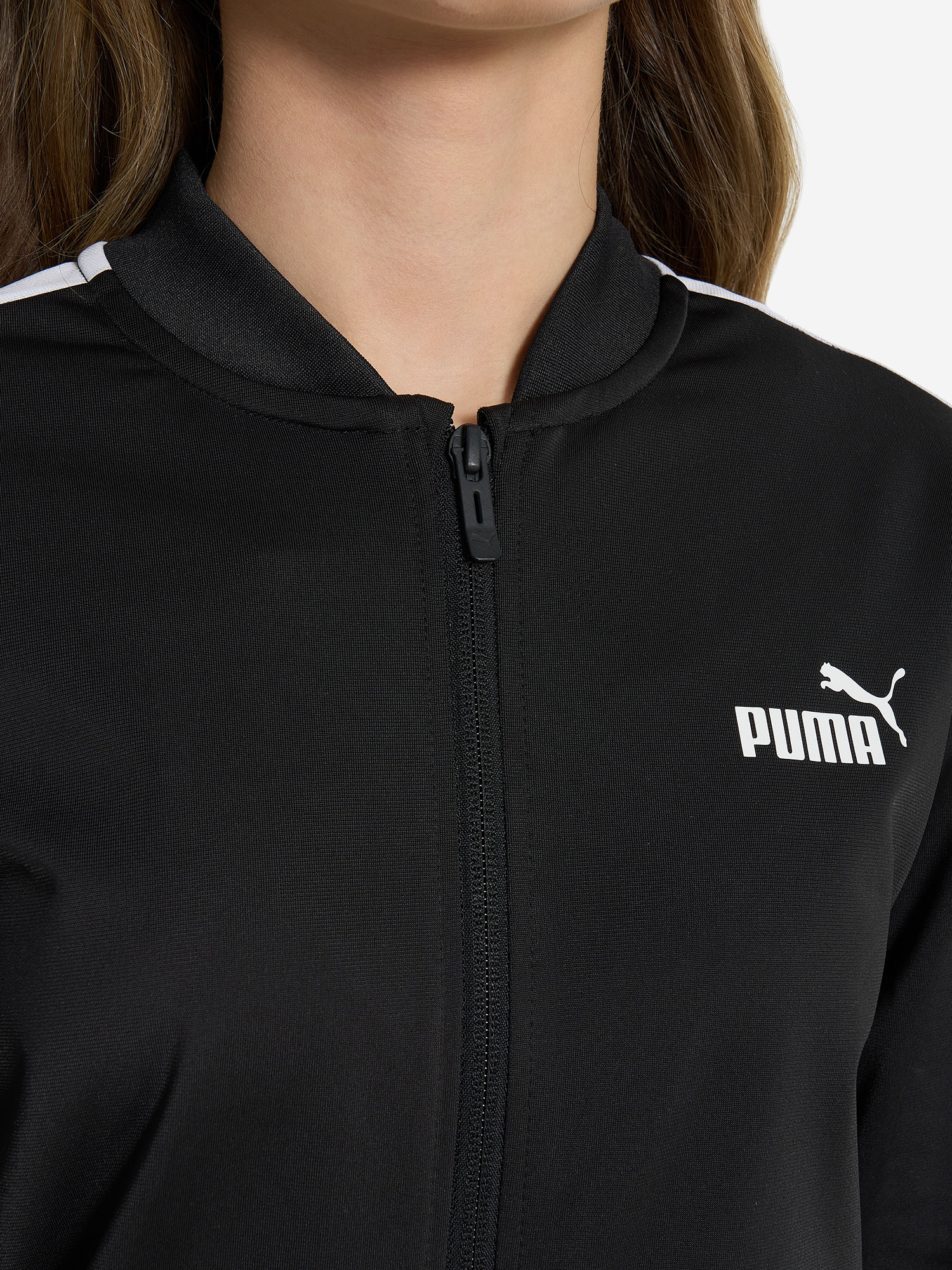 фото Костюм для девочек puma poly, черный