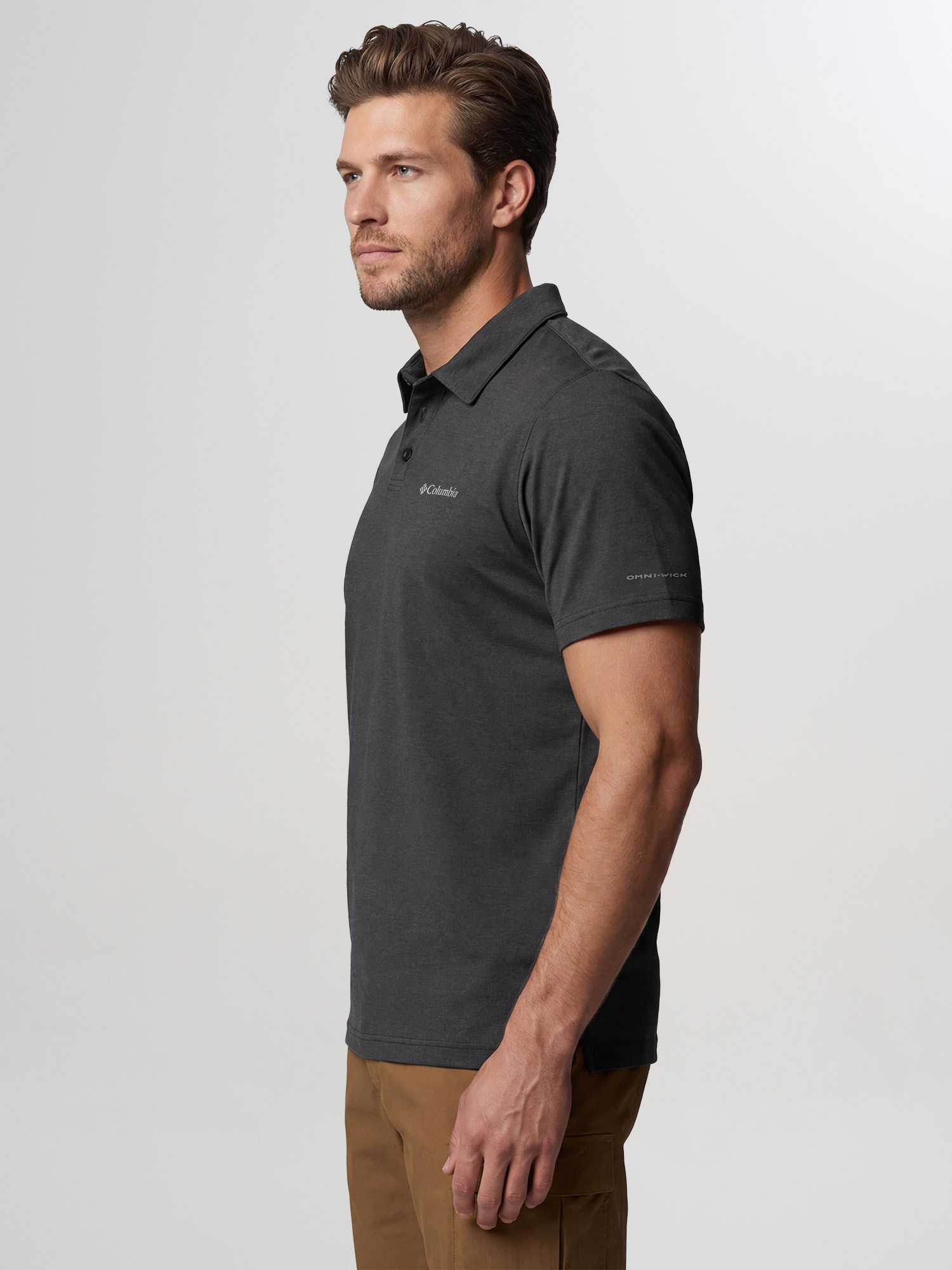 Изображение товара Columbia Parsons Point Polo мужская короткий рукав поло синтетический материал