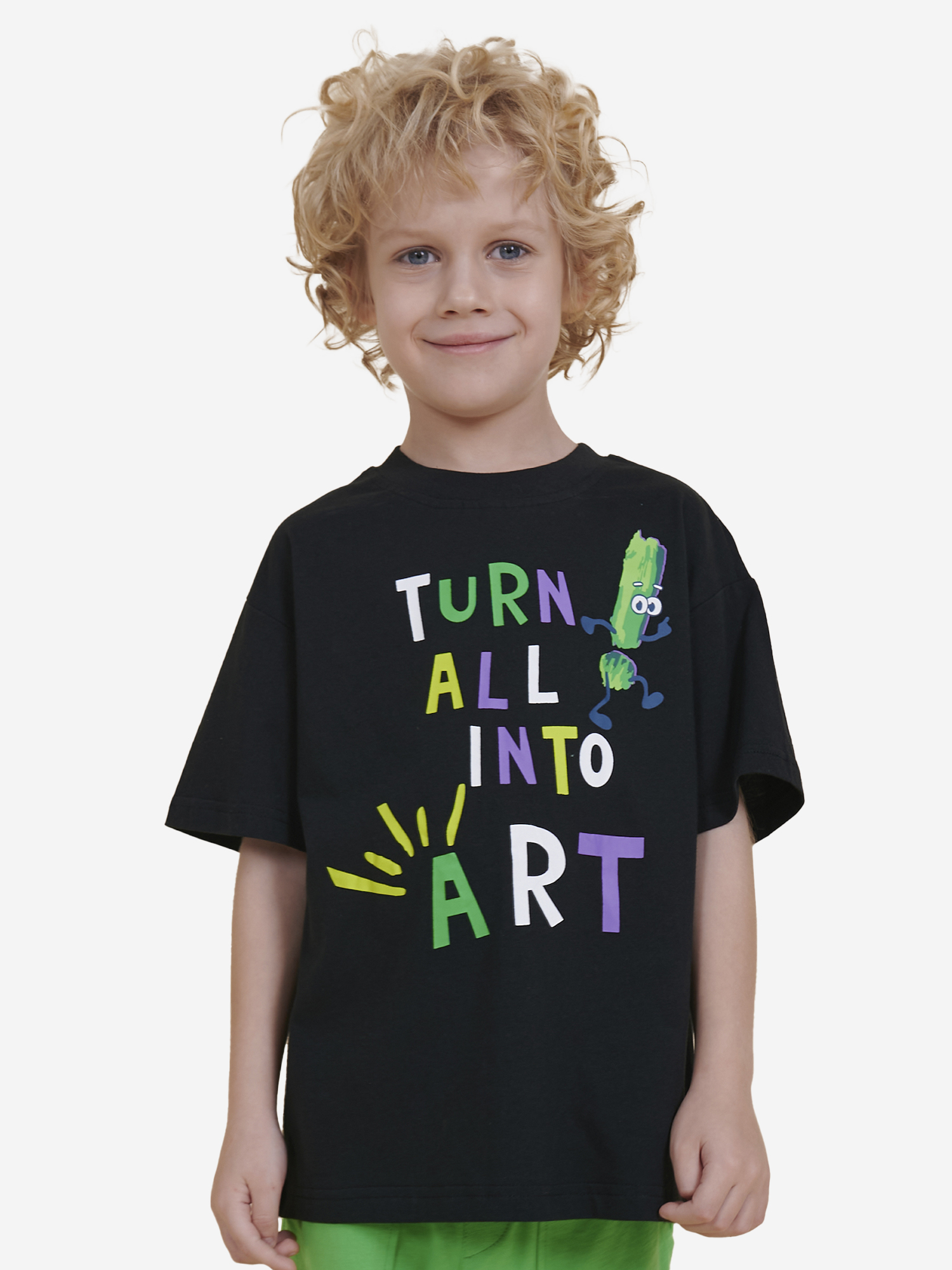 

Футболка для мальчиков Pelican, Черный