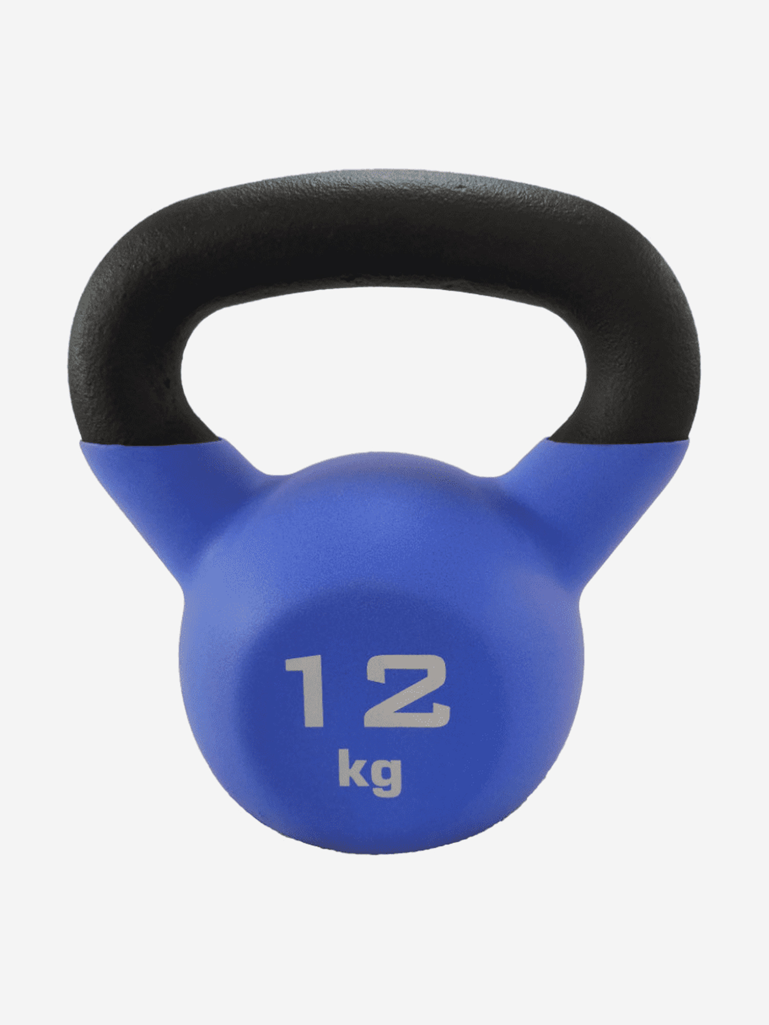 

Гиря чугунная обрезиненная Sportlim 12 кг Черно-синяя, Синий