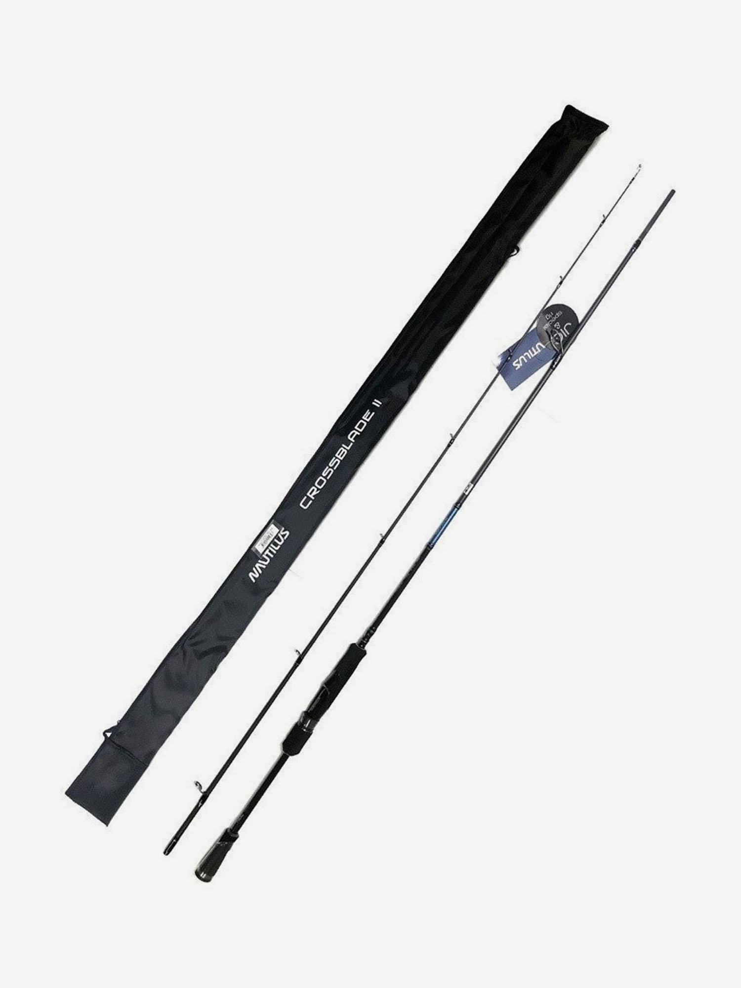 

Спиннинг Nautilus Crossblade II CBS-II-762H 228см 10-39гр, Черный