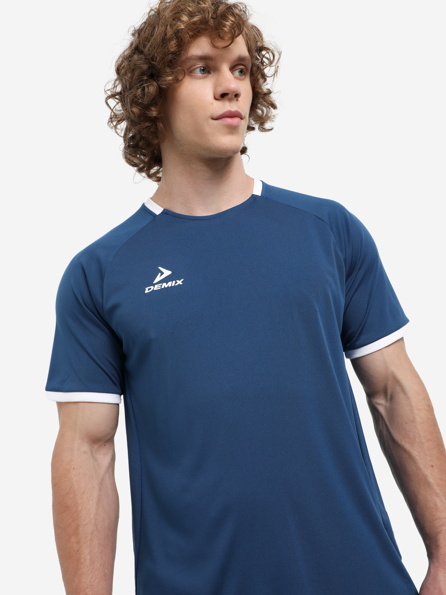 Футболка мужская Demix Division, Синий футболка мужская demix strike синий