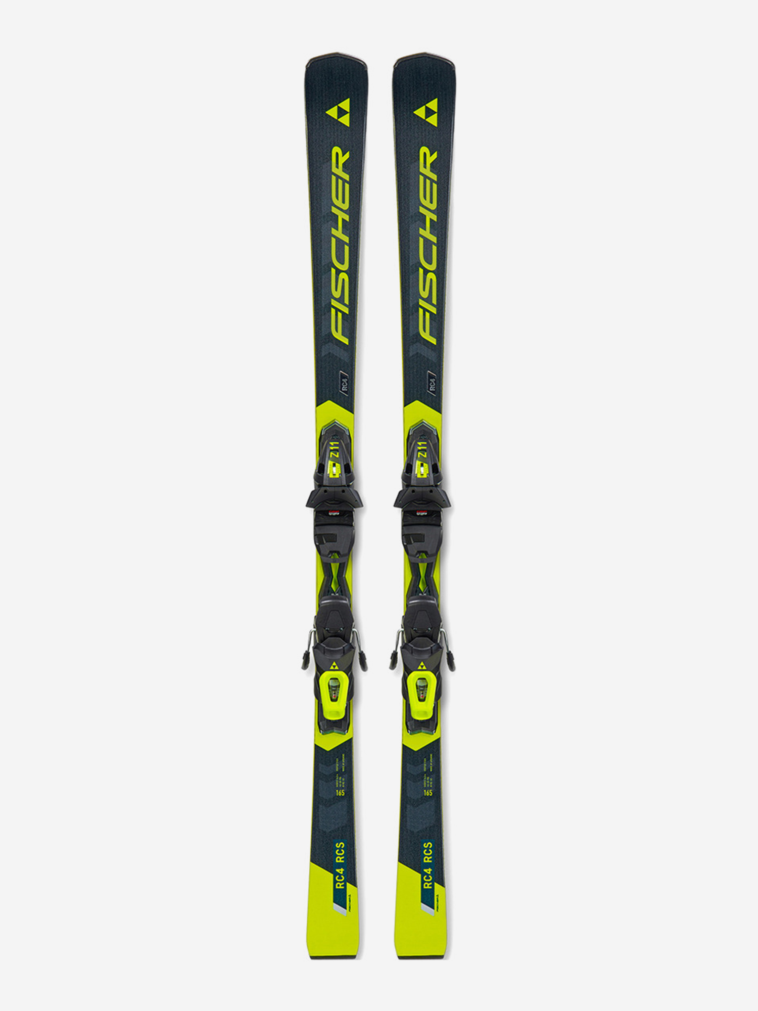 

Горные лыжи с креплениями Fischer RC4 RCS AR + RC4 Z11 PR 23/24, Черный