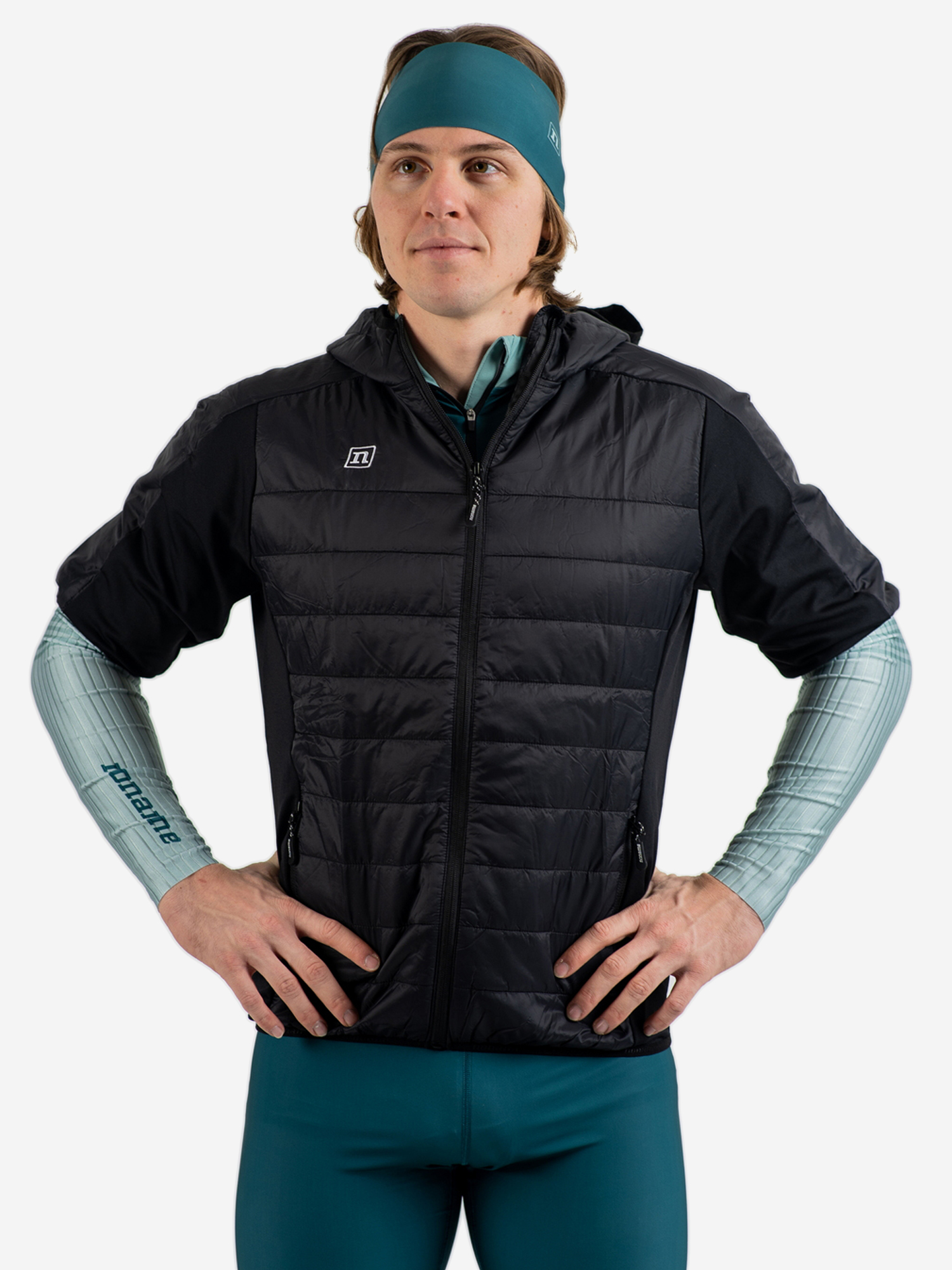 Жилет спортивный Noname Ski Vest 24 UX лыжный утепленный, Черный